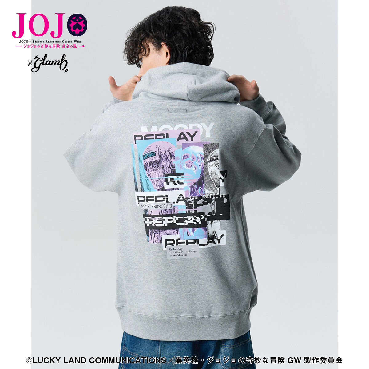 ジョジョの奇妙な冒険 黄金の風【glamb】パーカー | ジョジョの