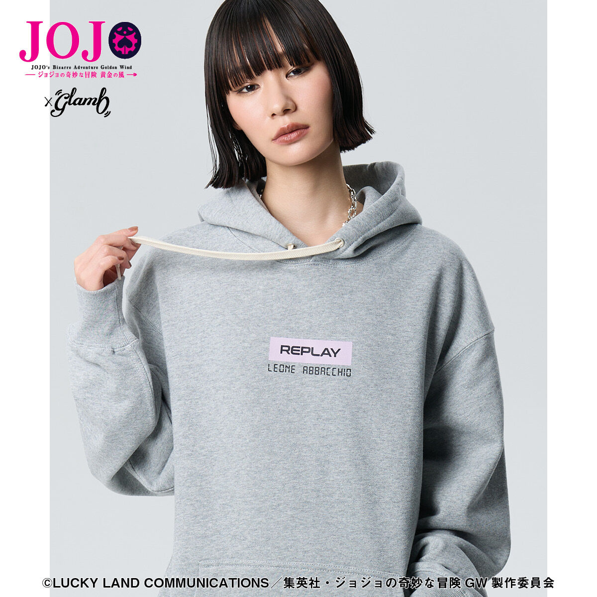 ジョジョの奇妙な冒険 黄金の風【glamb】パーカー | ジョジョの奇妙な 