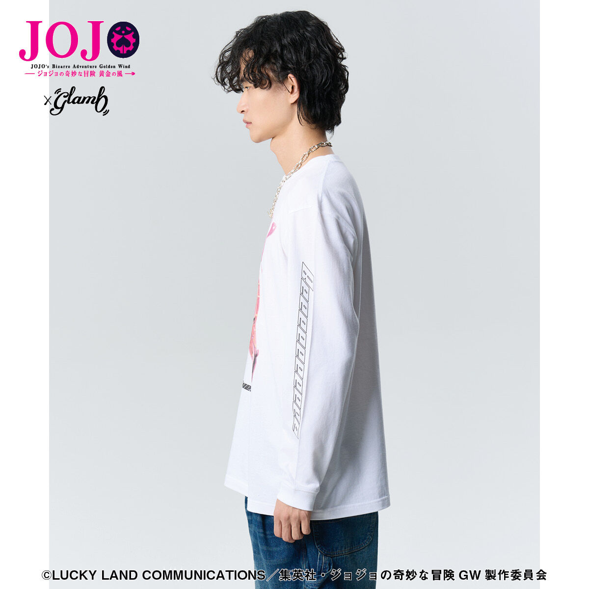 ジョジョの奇妙な冒険 黄金の風【glamb】ロングTシャツ1 | ジョジョの