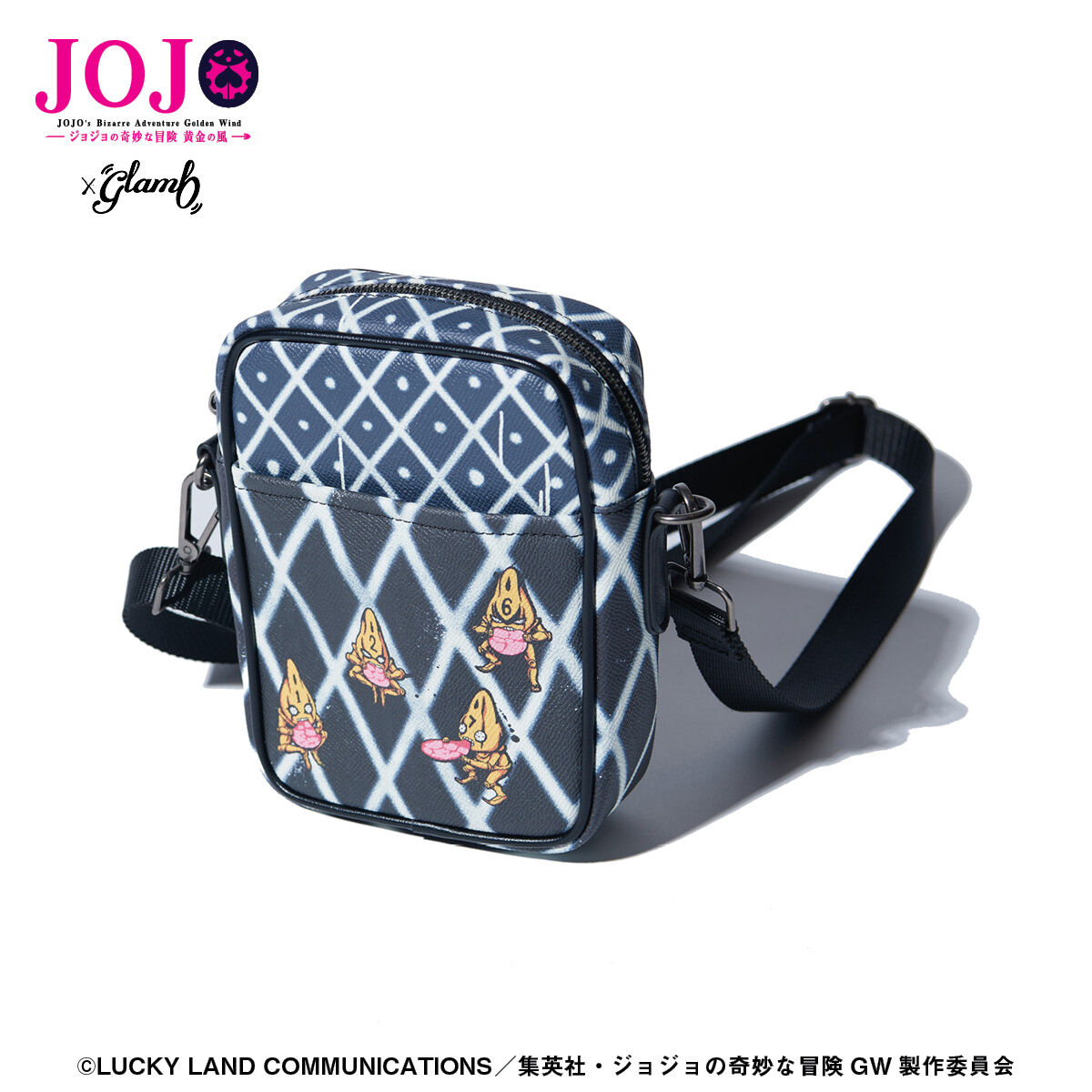 ジョジョの奇妙な冒険 黄金の風【glamb】ポーチ | ジョジョの