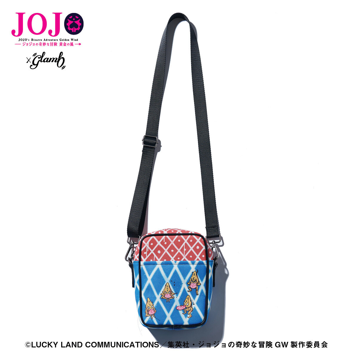 ジョジョの奇妙な冒険 黄金の風【glamb】ポーチ | ジョジョの奇妙な