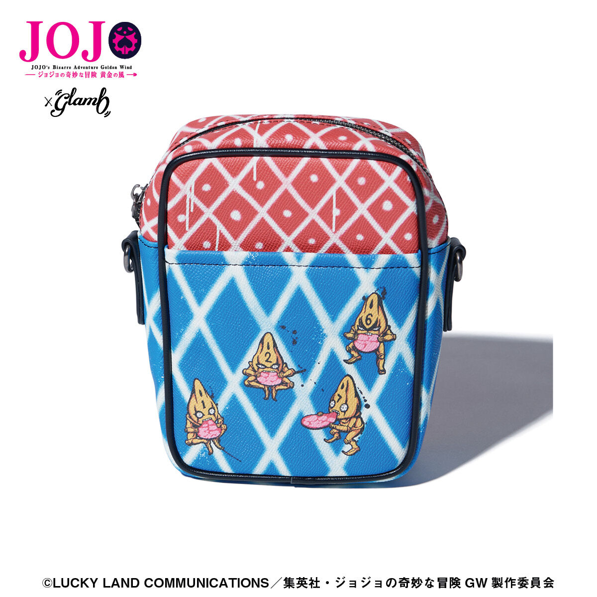 ジョジョの奇妙な冒険 黄金の風【glamb】ポーチ | ジョジョの