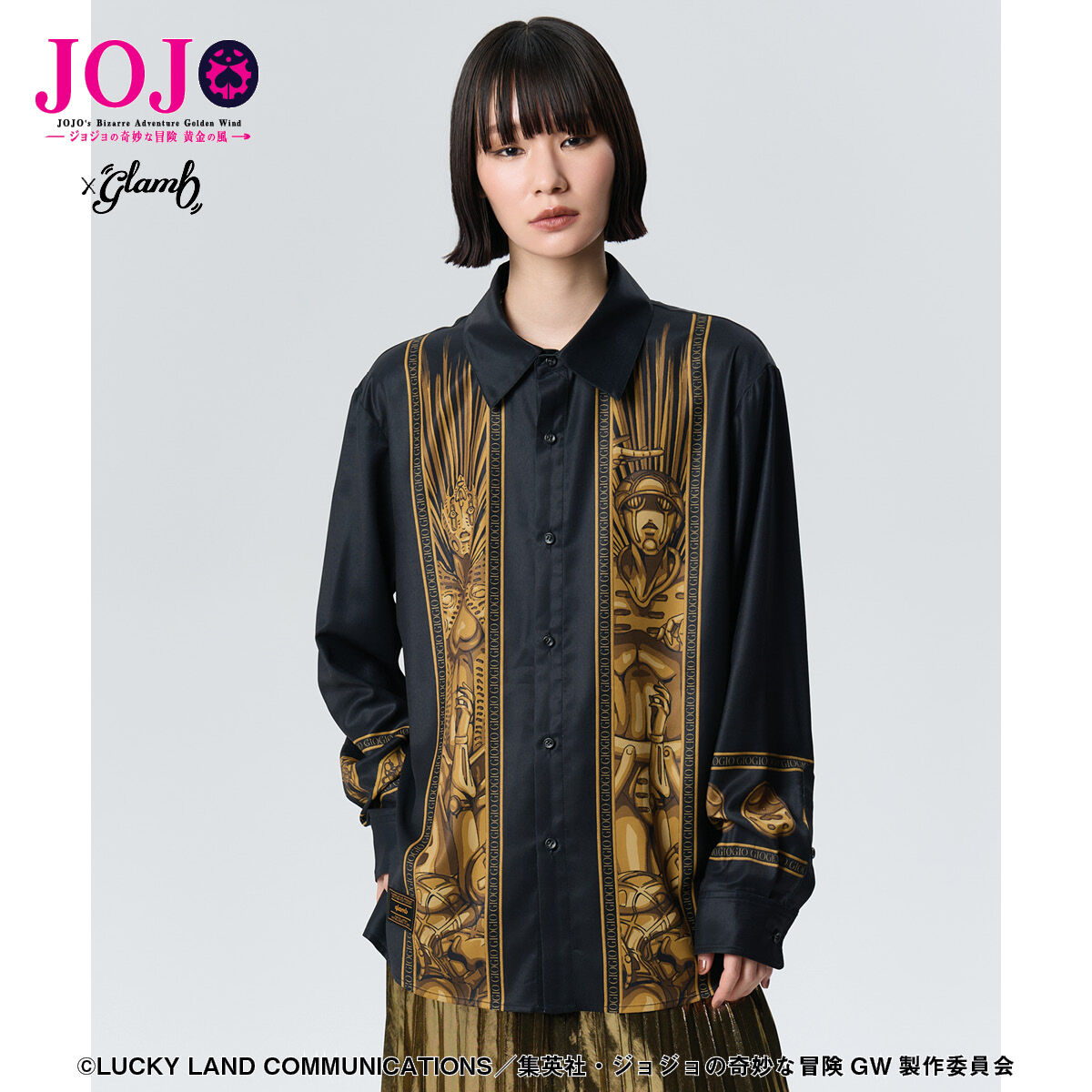 新品未使用 ジョジョ 黄金の風 ロングTシャツ ロンT 長袖T