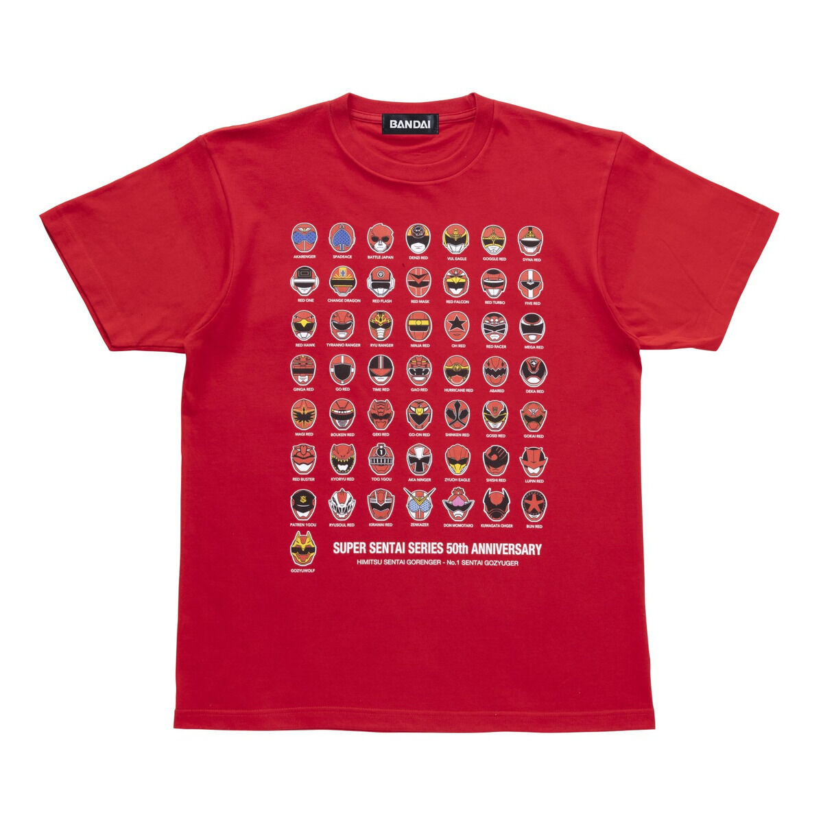 全スーパー戦隊展 レッド Tシャツ XL 新品・未開封・未使用品 1枚 XL】Tシャツ レッド 赤 集合 全スーパー戦隊展 - メルカリ