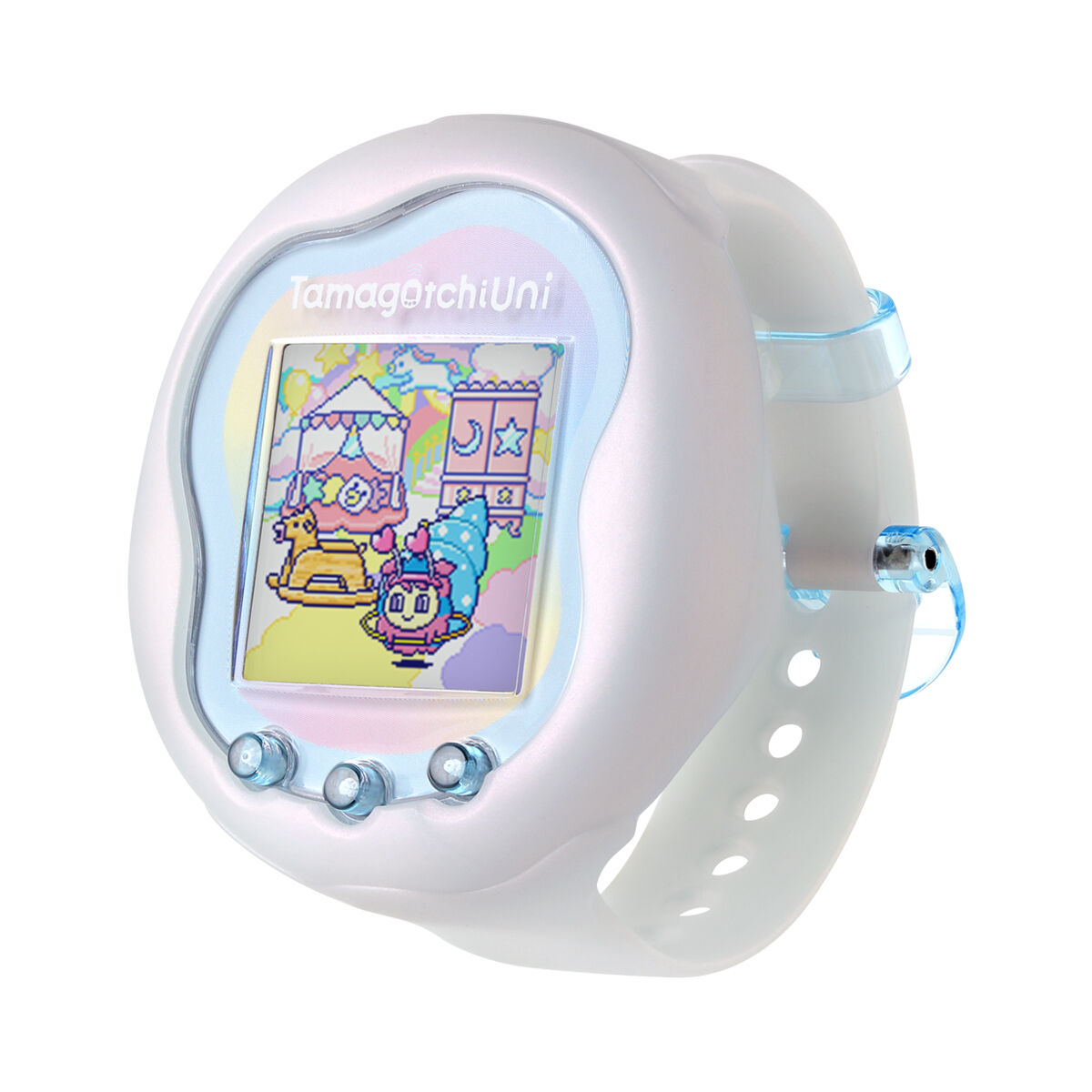 Tamagotchi Uni Aurora Pink／Prism White | たまごっち