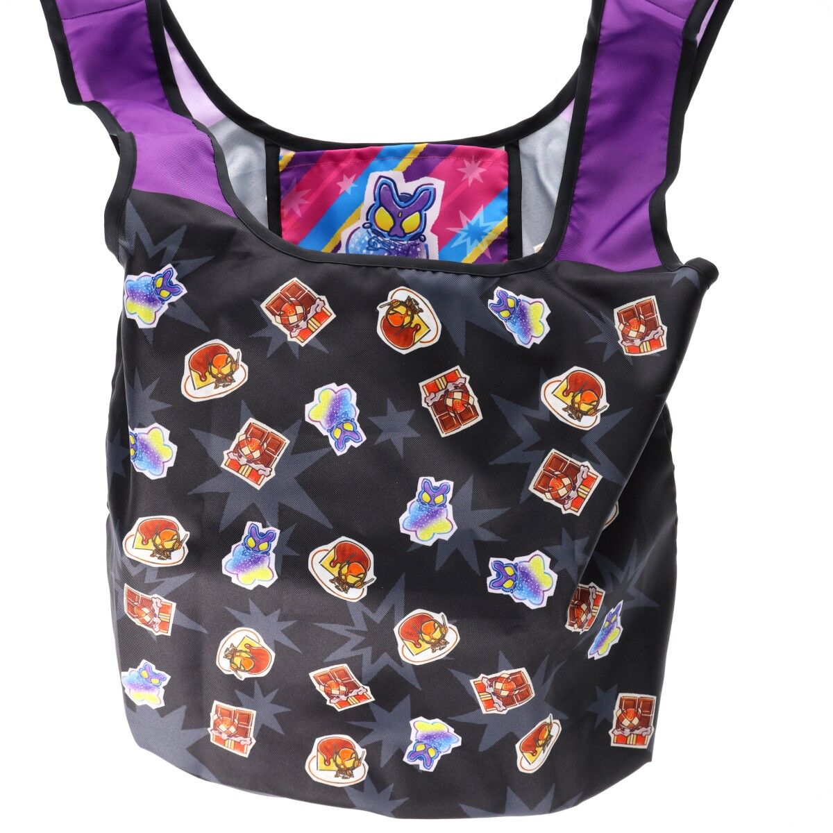 仮面ライダーガヴ お菓子 デフォルメ ポケット収納エコバッグ 全3種