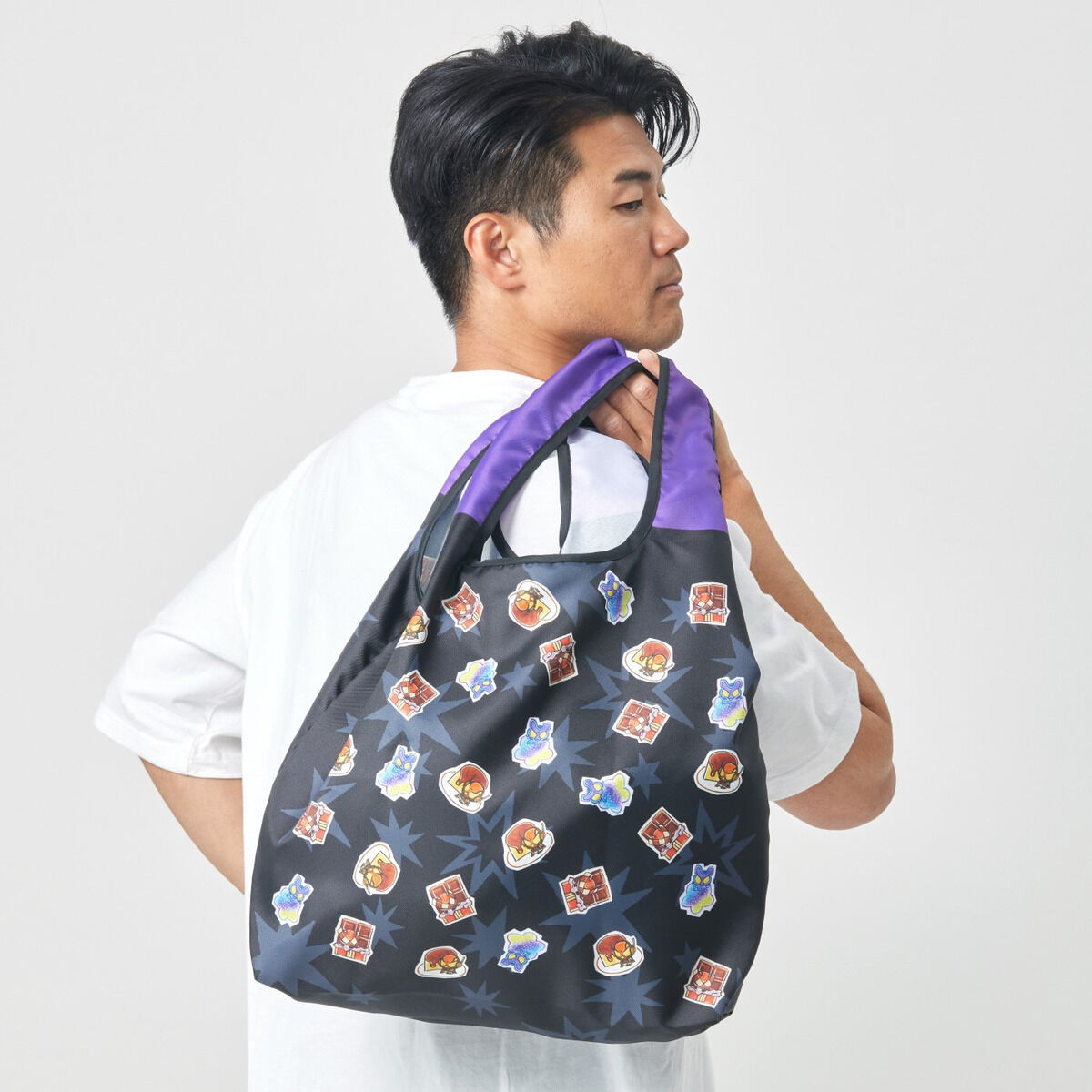 仮面ライダーガヴ　ヴラム　ラキア お菓子デフォルメ　セット　エコバック　アクスタ 仮面ライダーガヴ お菓子 デフォルメ ポケット収納エコバッグ 全3種