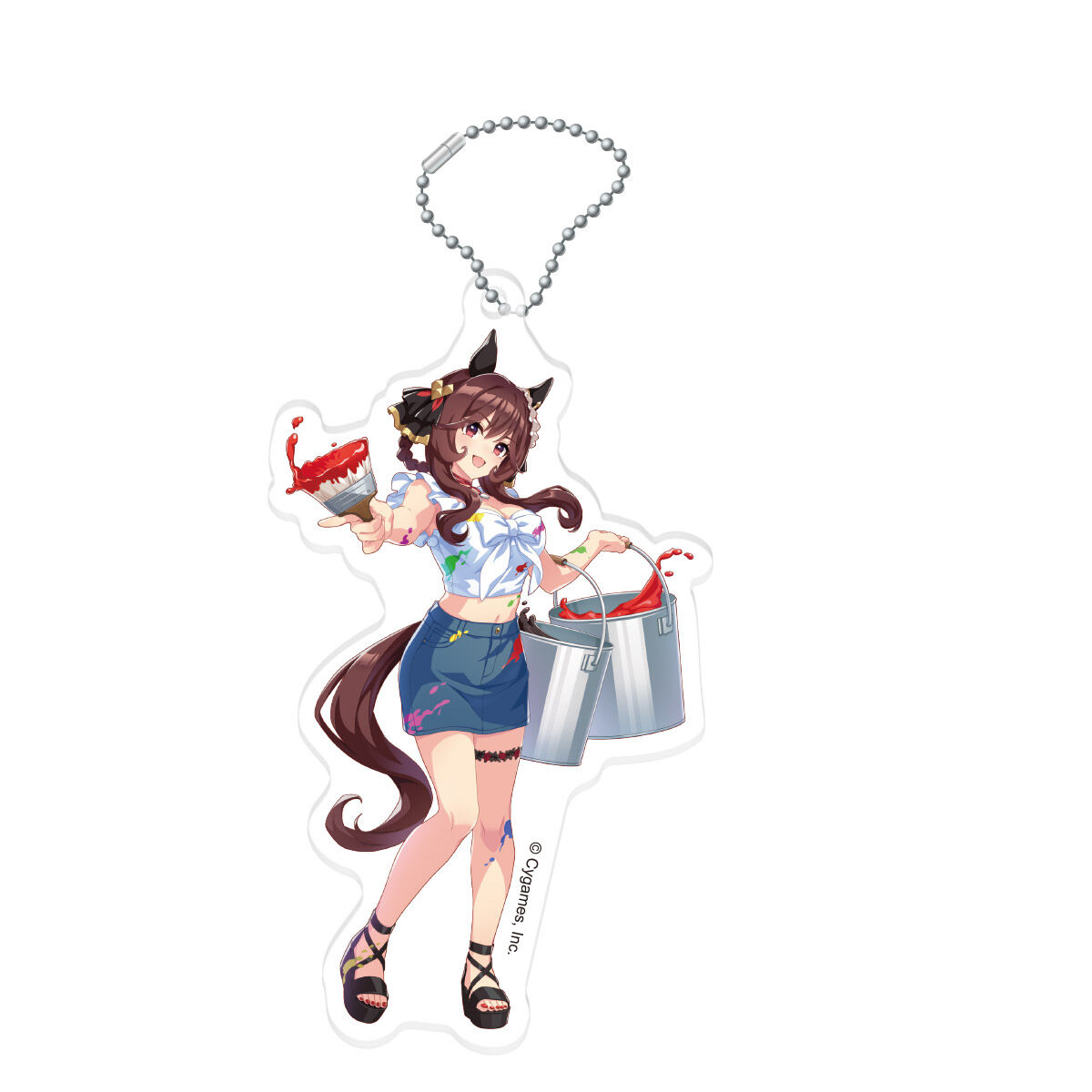 Q*o様 ウマ娘 WINNING LIVE 24 リリイベ限定アクリルキーホルダ ウマ娘 プリティーダービー アクリルプレートキーホルダー