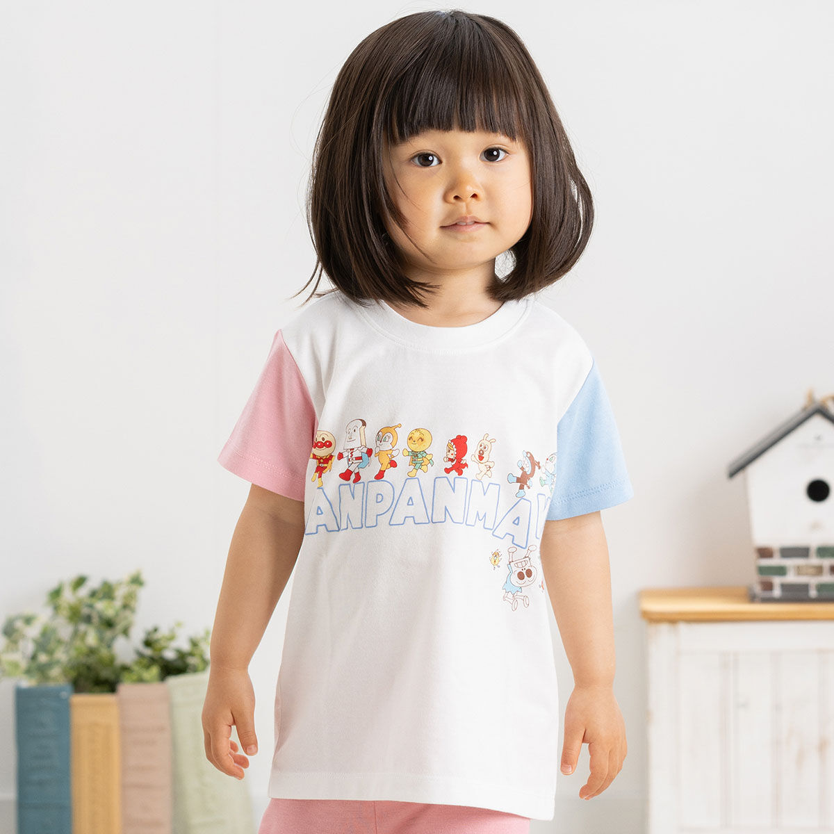 アンパンマン キャラクターTシャツ・パンツセット 80cm 繋がるTスーツ｜アイテム｜アンパンマンキッズコレクション [ANPANMAN