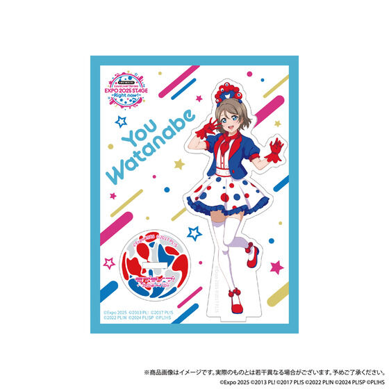 大阪・関西万博 EXPO 2025 ミャクミャクなりきりアクリルスタンド