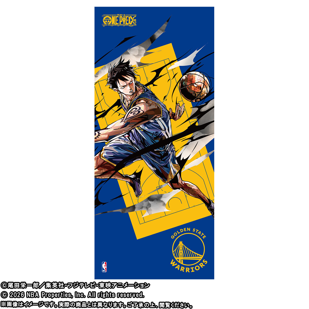 ONE PIECE × NBA SPORTS TOWEL | ONE PIECE（ワンピース） 日用品