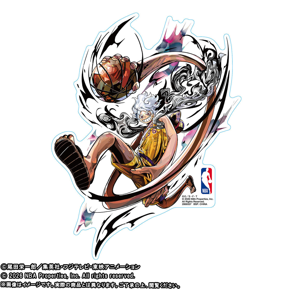 ONE PIECE × NBA STICKER | ONE PIECE（ワンピース） 日用品