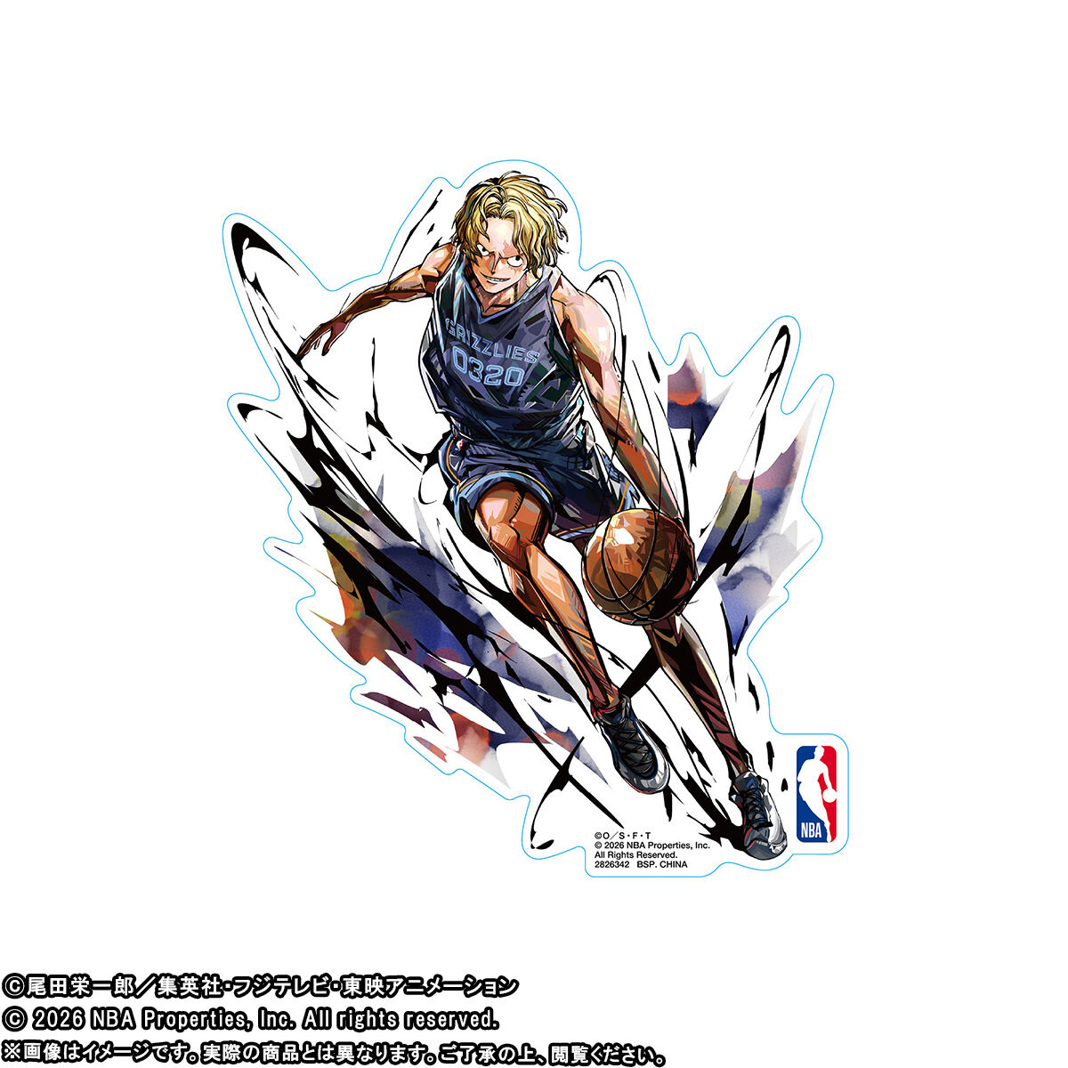 ONE PIECE × NBA STICKER | ONE PIECE（ワンピース） 日用品