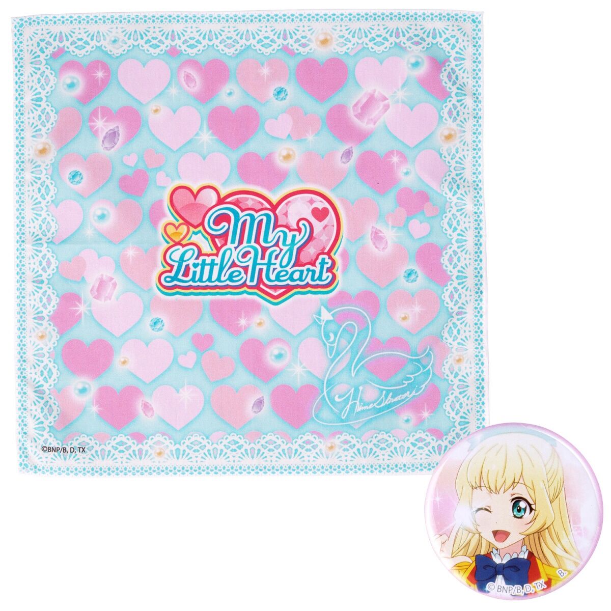 アイカツ メモリアルハンカチ アクリルスタンド セット品 予約販売】アイカツスターズ!メモリアルハンカチセット