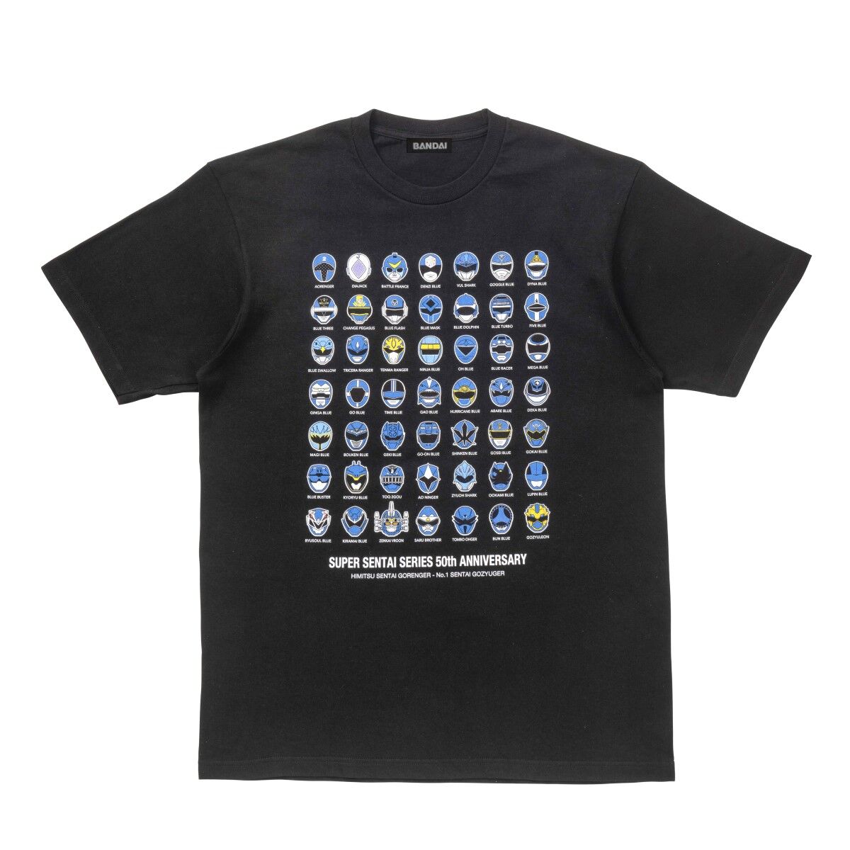 BANDAI - ハリケンジャー20周年Tシャツ 忍風戦隊ハリケンジャー 20周年記念Tシャツ | スーパー戦隊