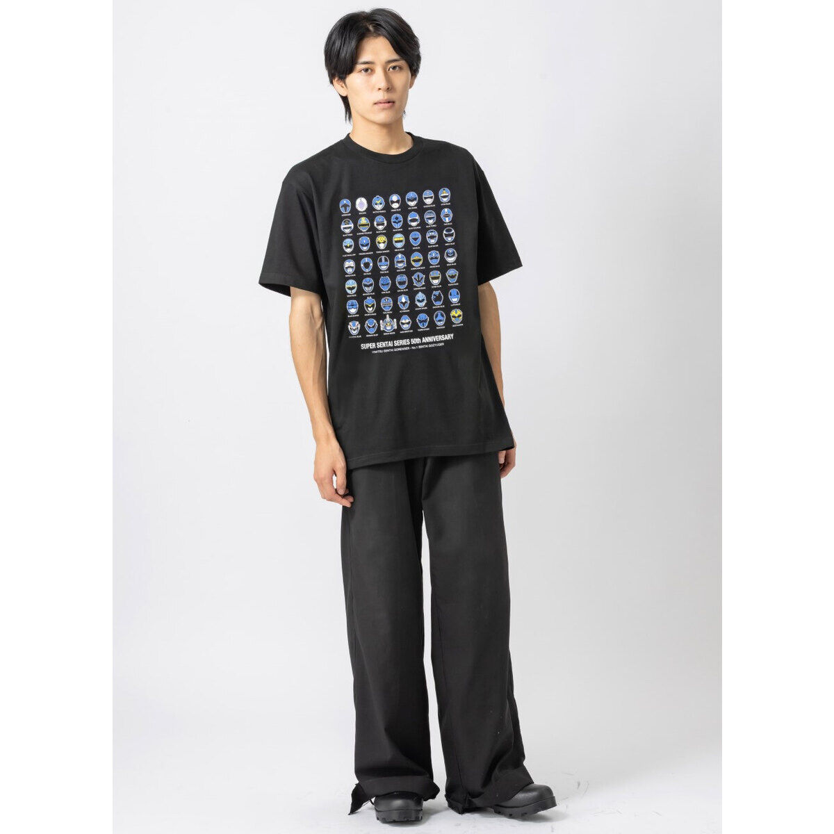 全スーパー戦隊展　Tシャツ　ブルー　XL 全スーパー戦隊展 Tシャツ ブルー XLサイズ 未開封品 匿名配送