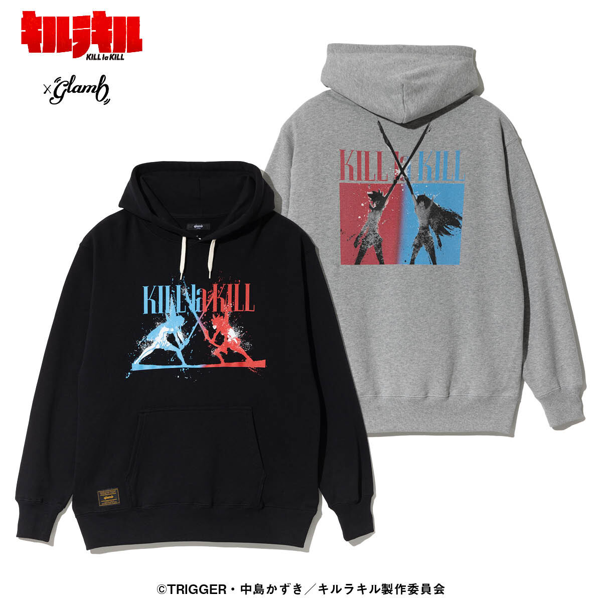 TVアニメ『キルラキル』×glamb Ryuko ＆ Satsuki Hoodie