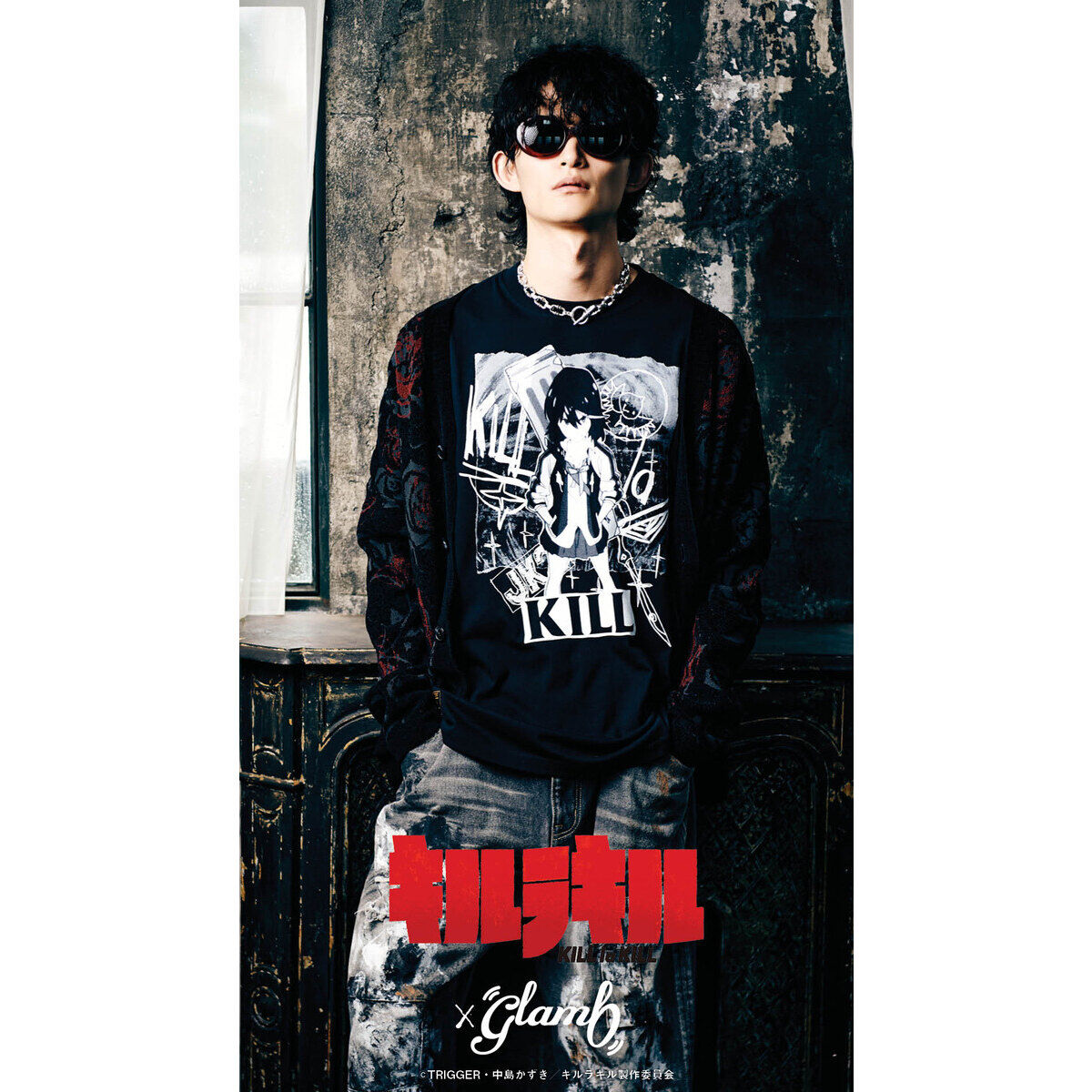 キルラキル Tシャツ 黒 アニメT 海外オフィシャル ギークス ルールがアニメ「キルラキル」とのコラボTシャツ発売