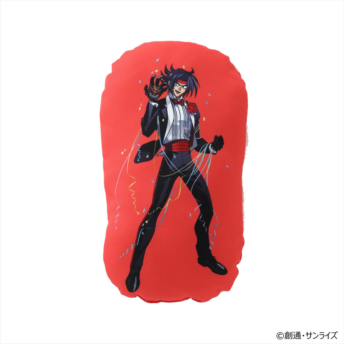 ガンダムGWX 周年イラスト ミニクッション（ヒイロ、ドモン、ガロード