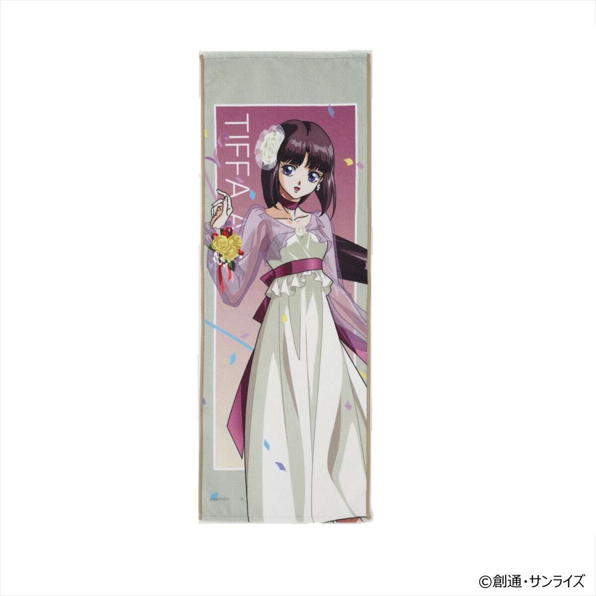 ガンダム フェイスタオル 2枚 ガンダムGWX 周年イラスト フェイスタオル(リリーナ、レイン