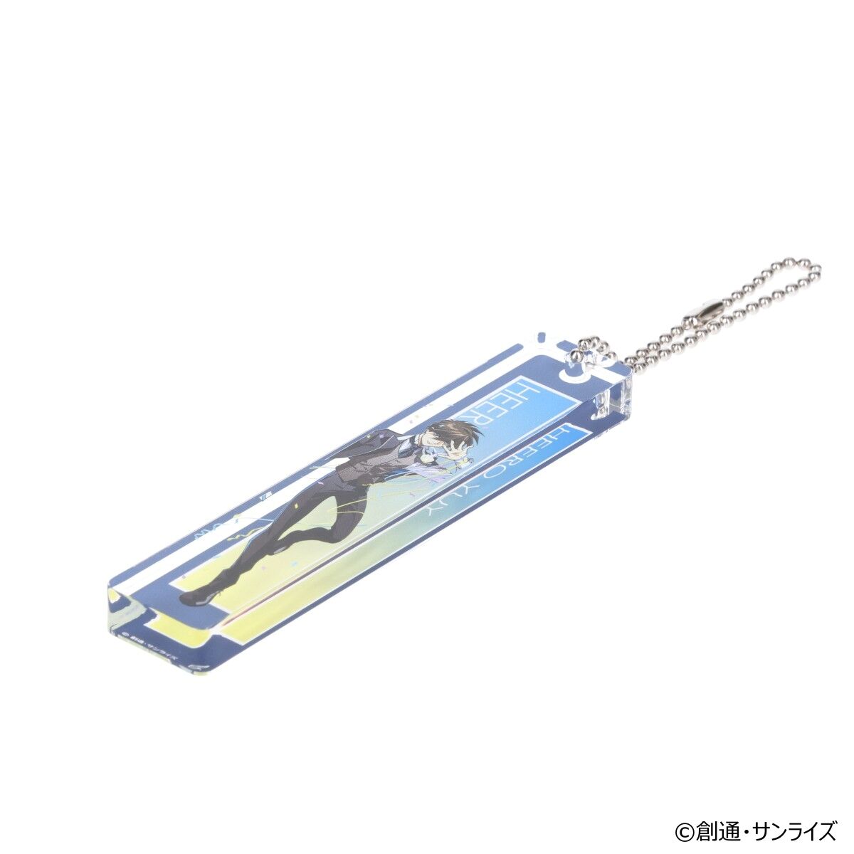 グラブル／ヴェイン／フィギュア・チャーム・ルームキー・プリマニアックス等 ガンダムGWX 周年イラスト ルームキー風アクリルチャーム （ヒイロ