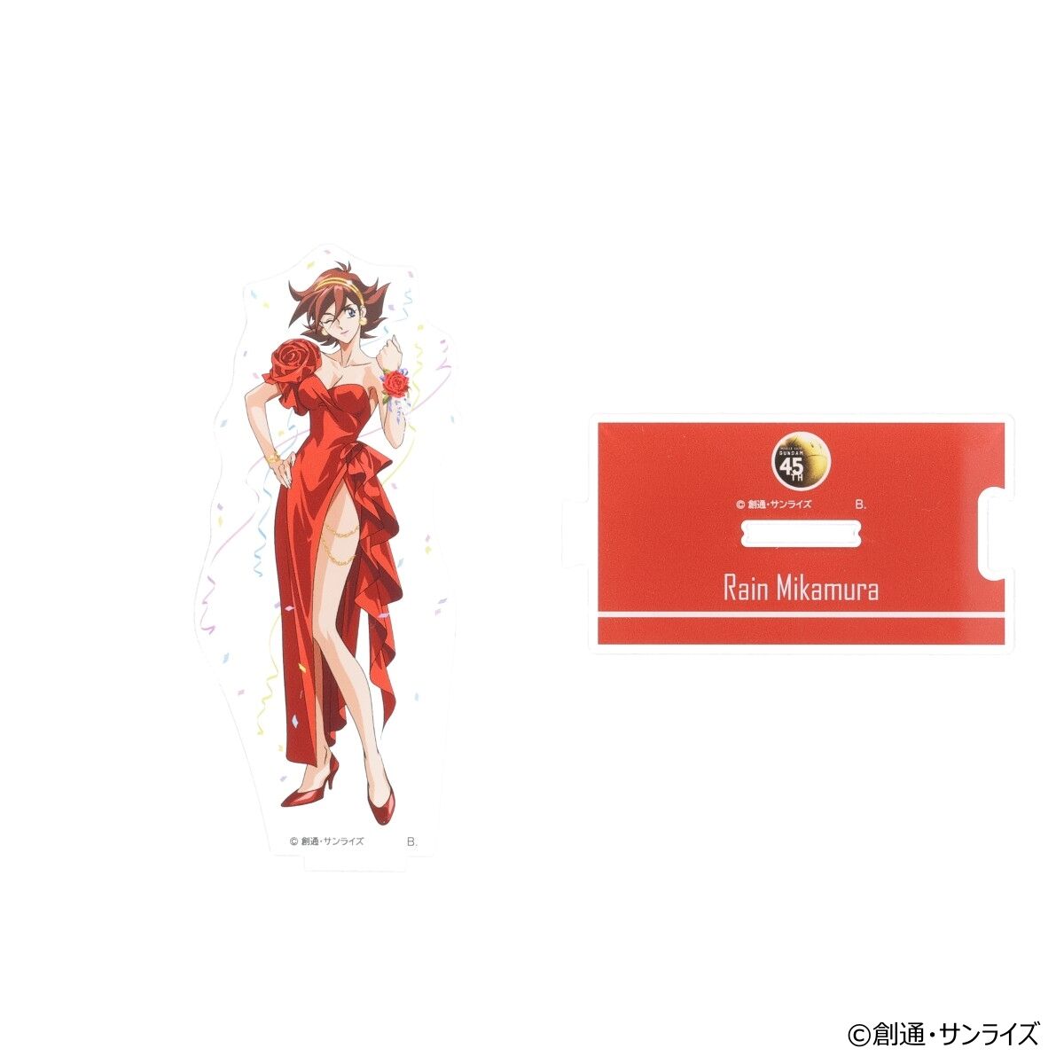 【非売品】　ガンダム　アクリルパネル　イラストコレクション　3枚　ポスター ガンダムGWX 周年イラスト つながるアクリルスタンド 第二弾（全