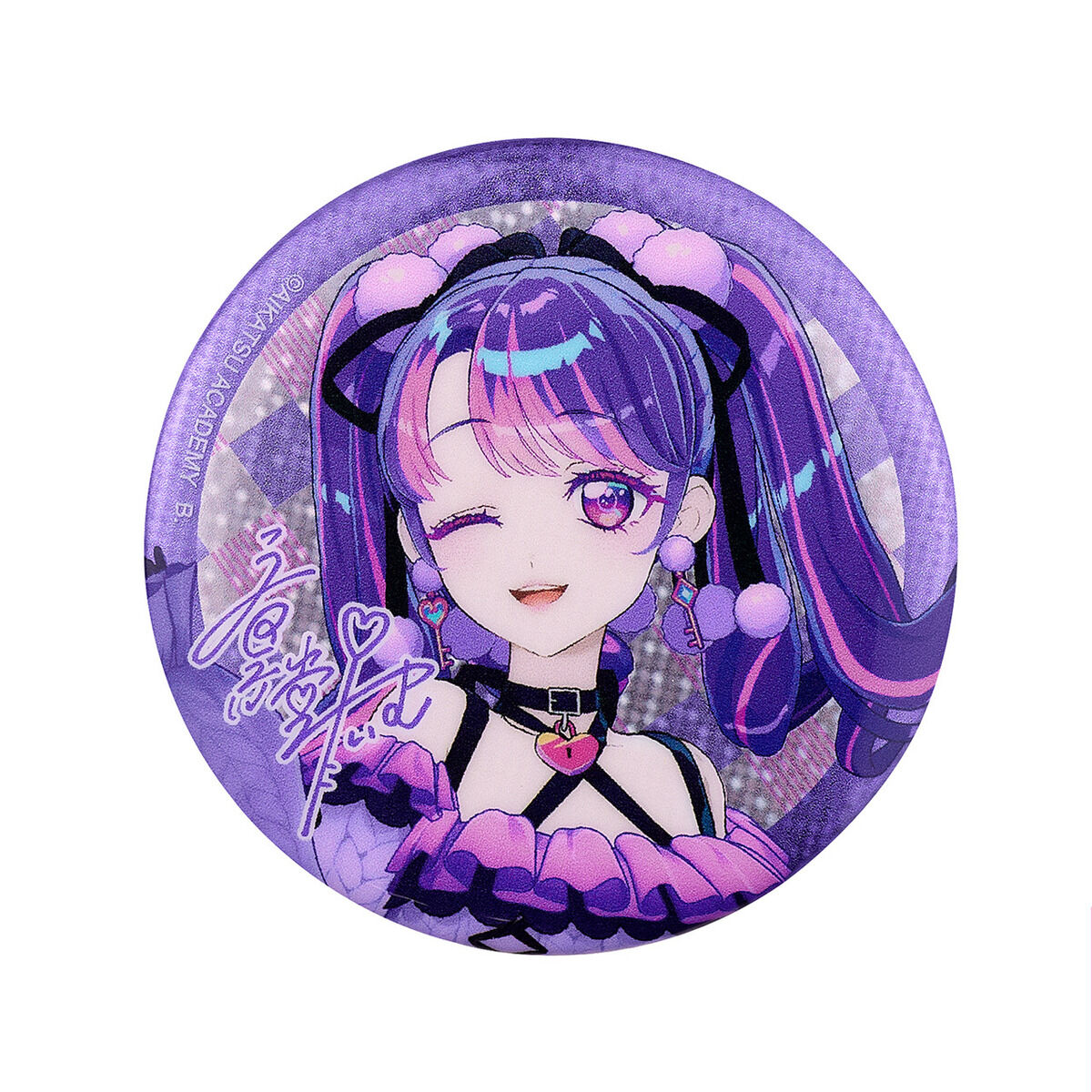 ハピクロ！】アイカツアカデミー！ホロ缶バッジ ～1st