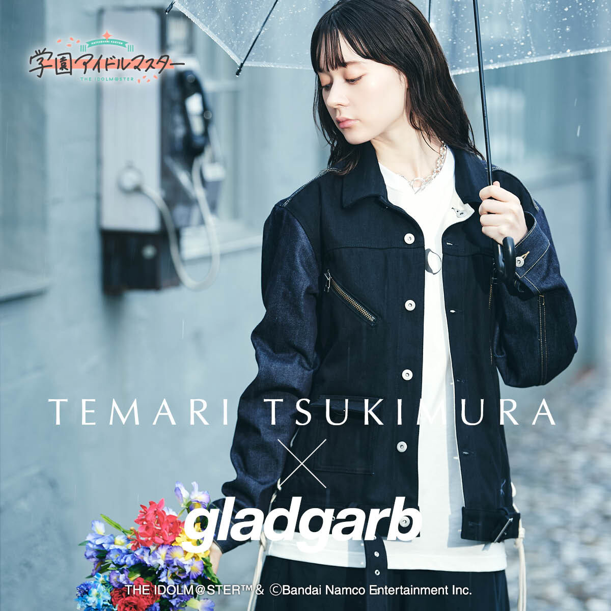 月村手毬 学園アイドルマスター ルナセイメイビーデニムジャケット 学園アイドルマスター×gladgarb Luna say maybe Denim Jacket（全1種