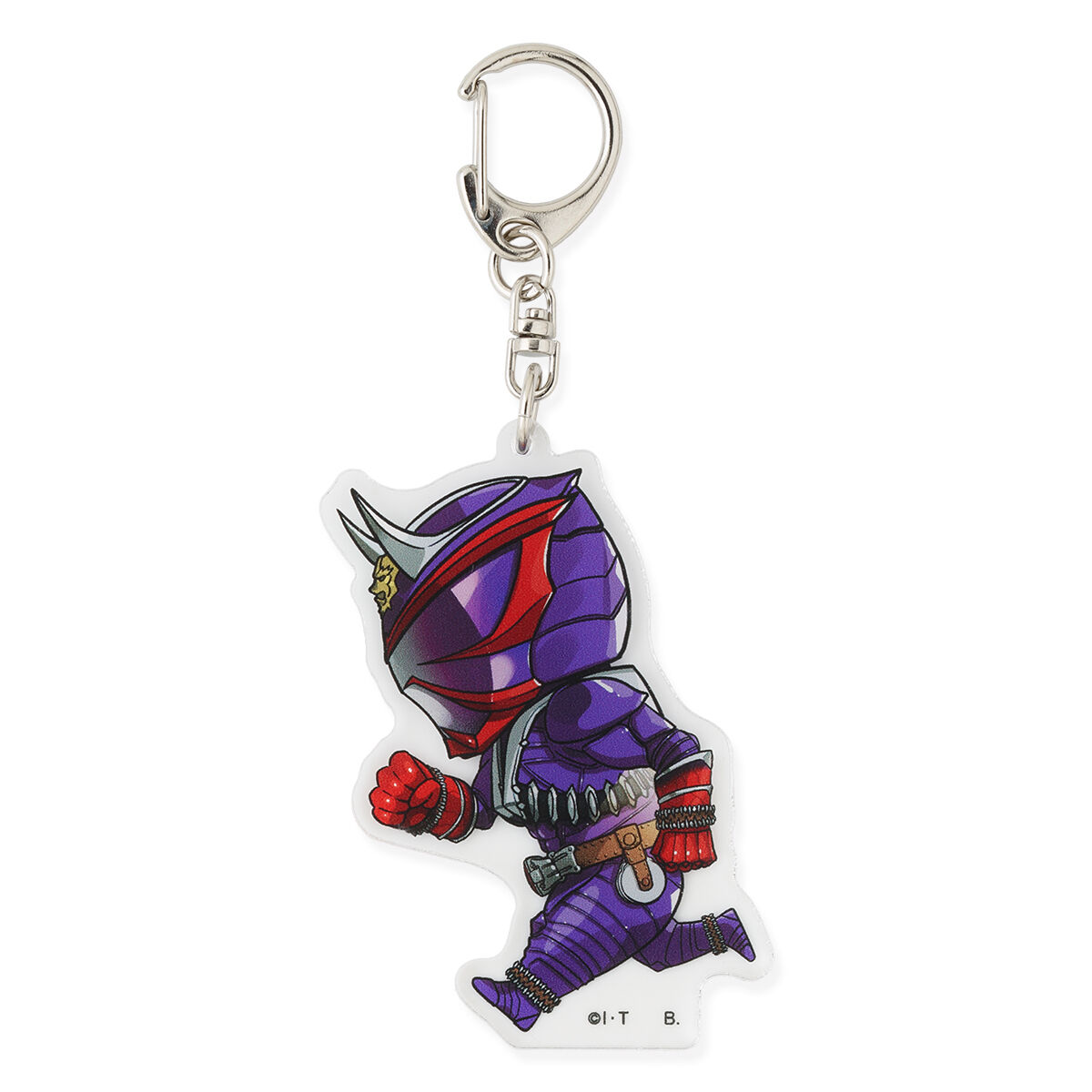 仮面ライダー響鬼 走るデフォルメシリーズ アクリルキーホルダー