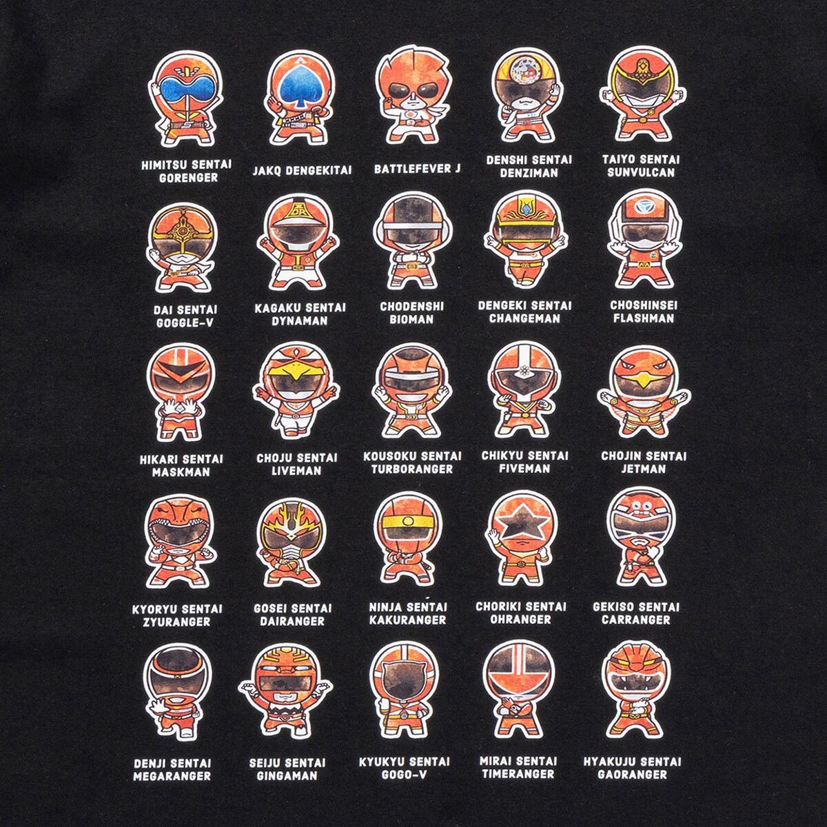 【XL】Tシャツ　レッド　赤　集合　全スーパー戦隊展 XL】Tシャツ レッド 赤 集合 全スーパー戦隊展 - メルカリ
