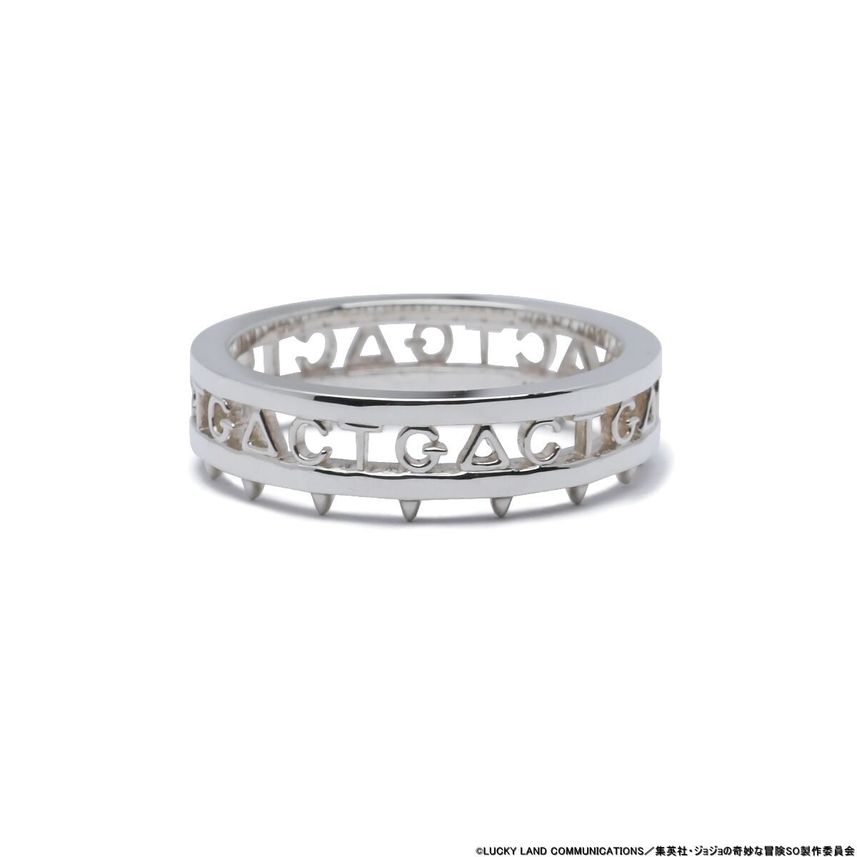 JAM  MADE ストーンオーシャン リング #19 ジョジョの奇妙な冒険 ストーンオーシャン×JAM HOME MADE Wsリング【8