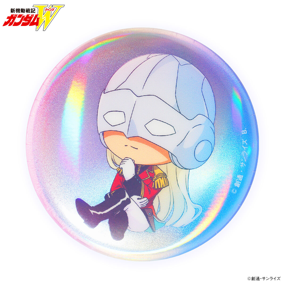ハピクロ！】新機動戦記ガンダムW とじこめシャボン缶バッジ（全8種