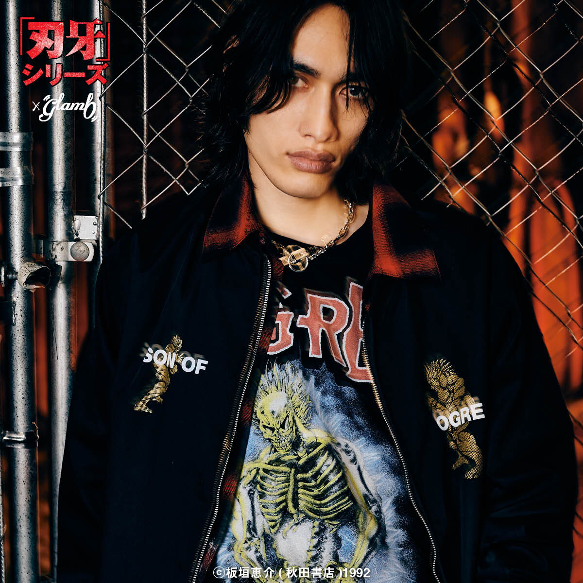 刃牙』シリーズ×glamb Baki ＆ Yujiro Blouson | ファッション