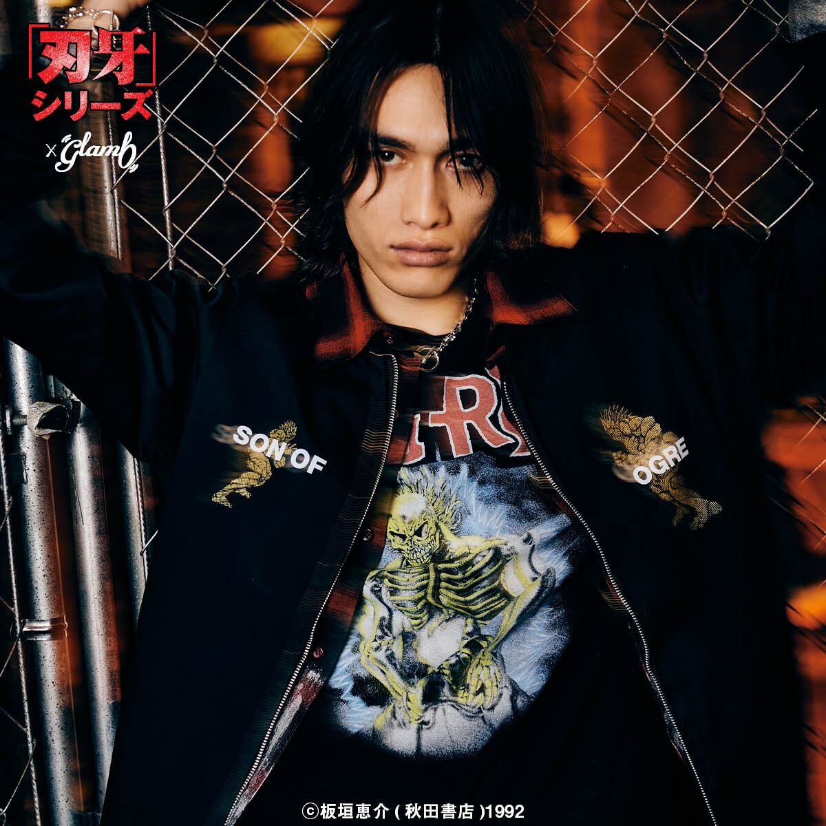 刃牙』シリーズ×glamb Baki ＆ Yujiro Blouson | ファッション