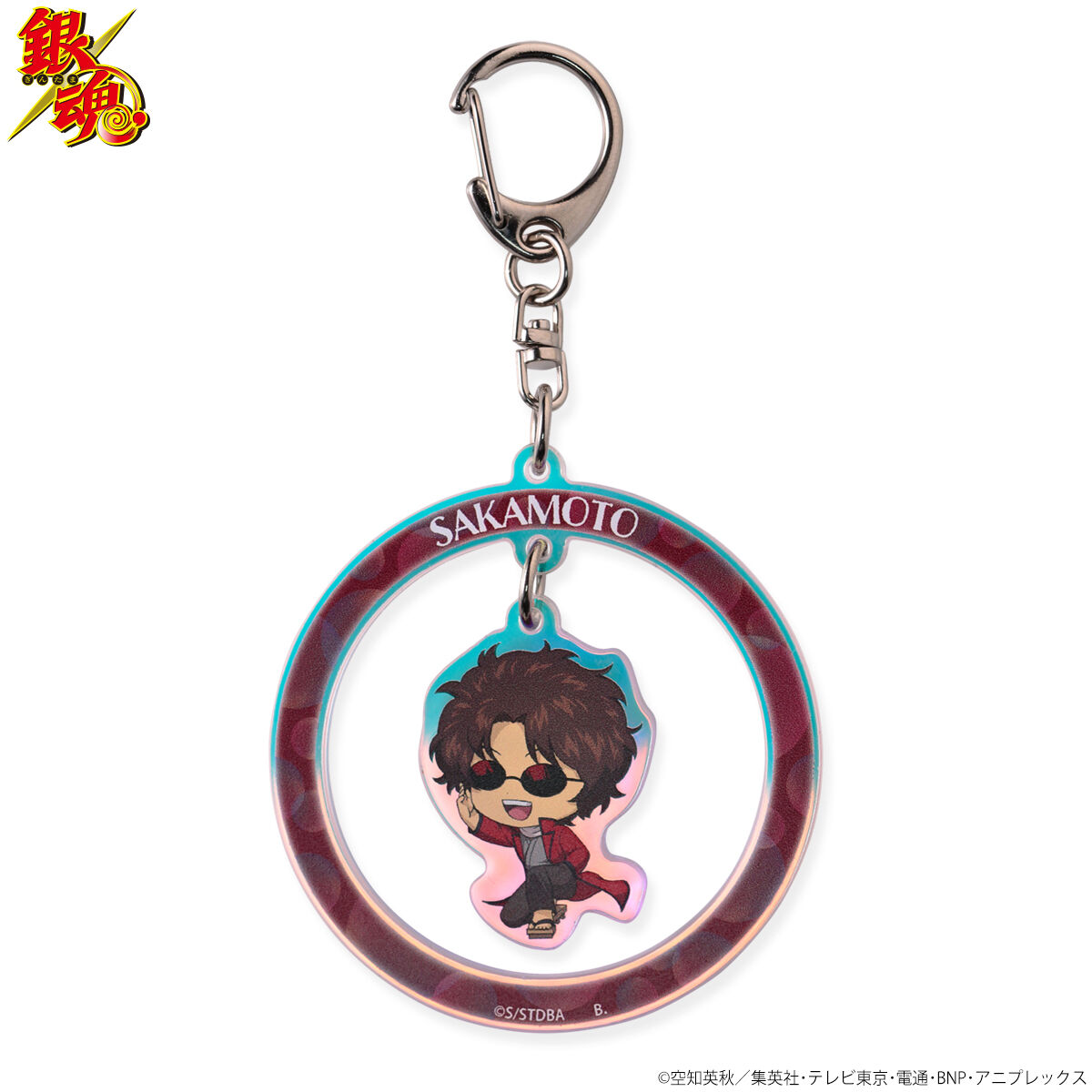 銀魂 神楽　大江戸温泉物語　アクリルチャーム　2個セット 銀魂｜デタッチャブルアクリルキーホルダー（神楽）