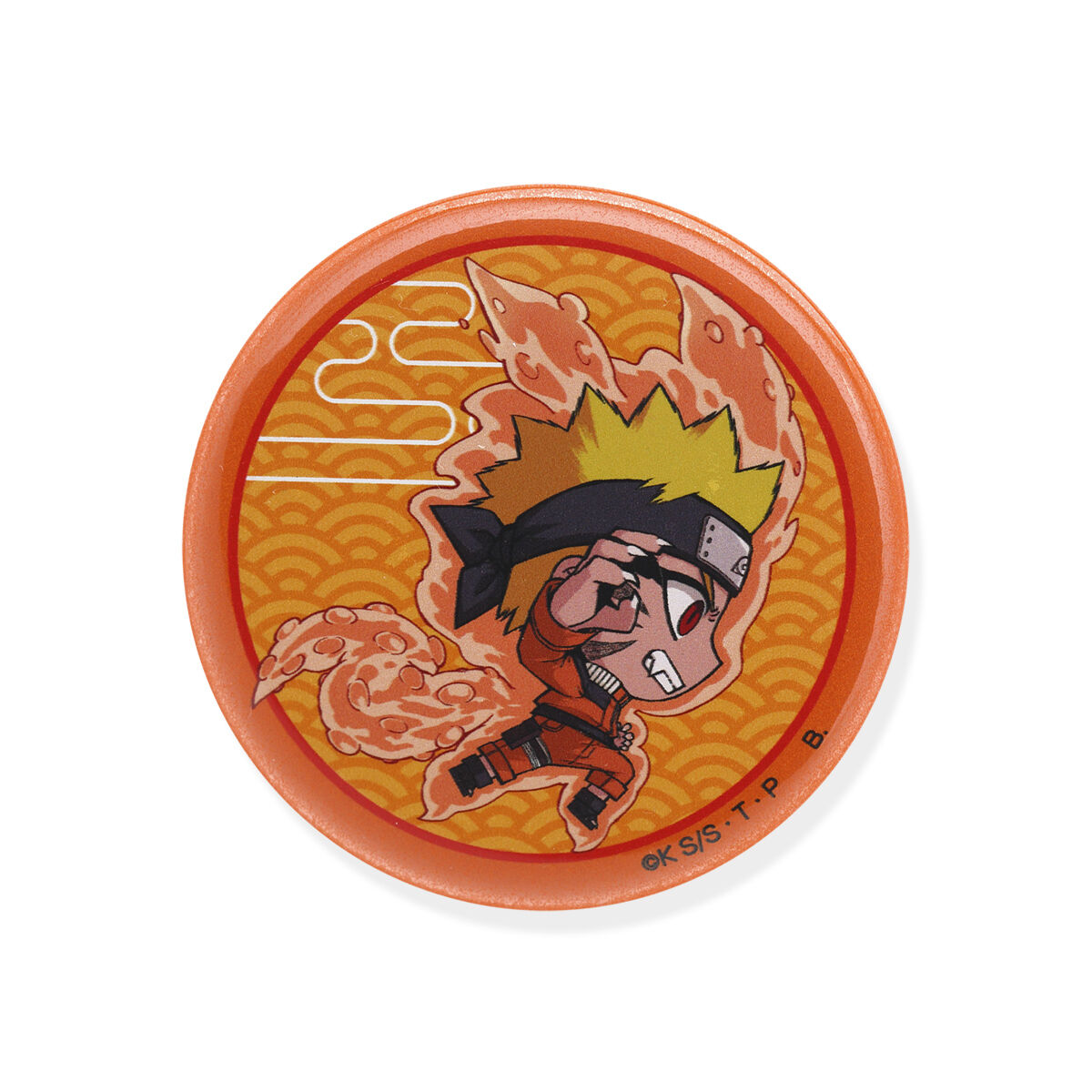 NARUTO 走るデフォルメシリーズ ナルトvsサスケ 缶バッジ（全8種