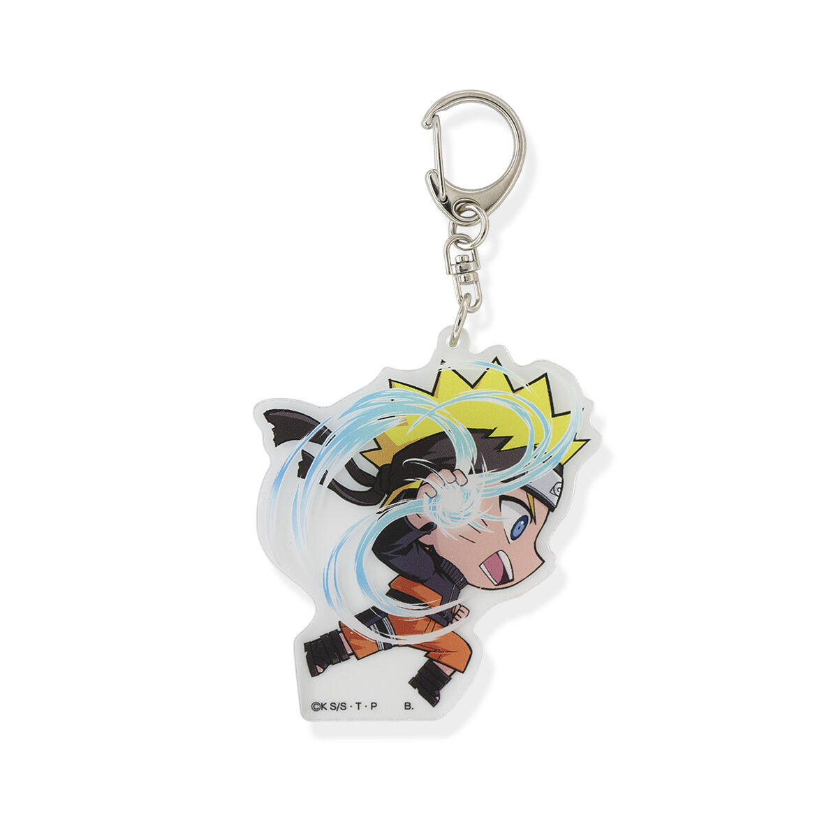 NARUTO 走るデフォルメシリーズ ナルトvsサスケ アクリルキーホルダー