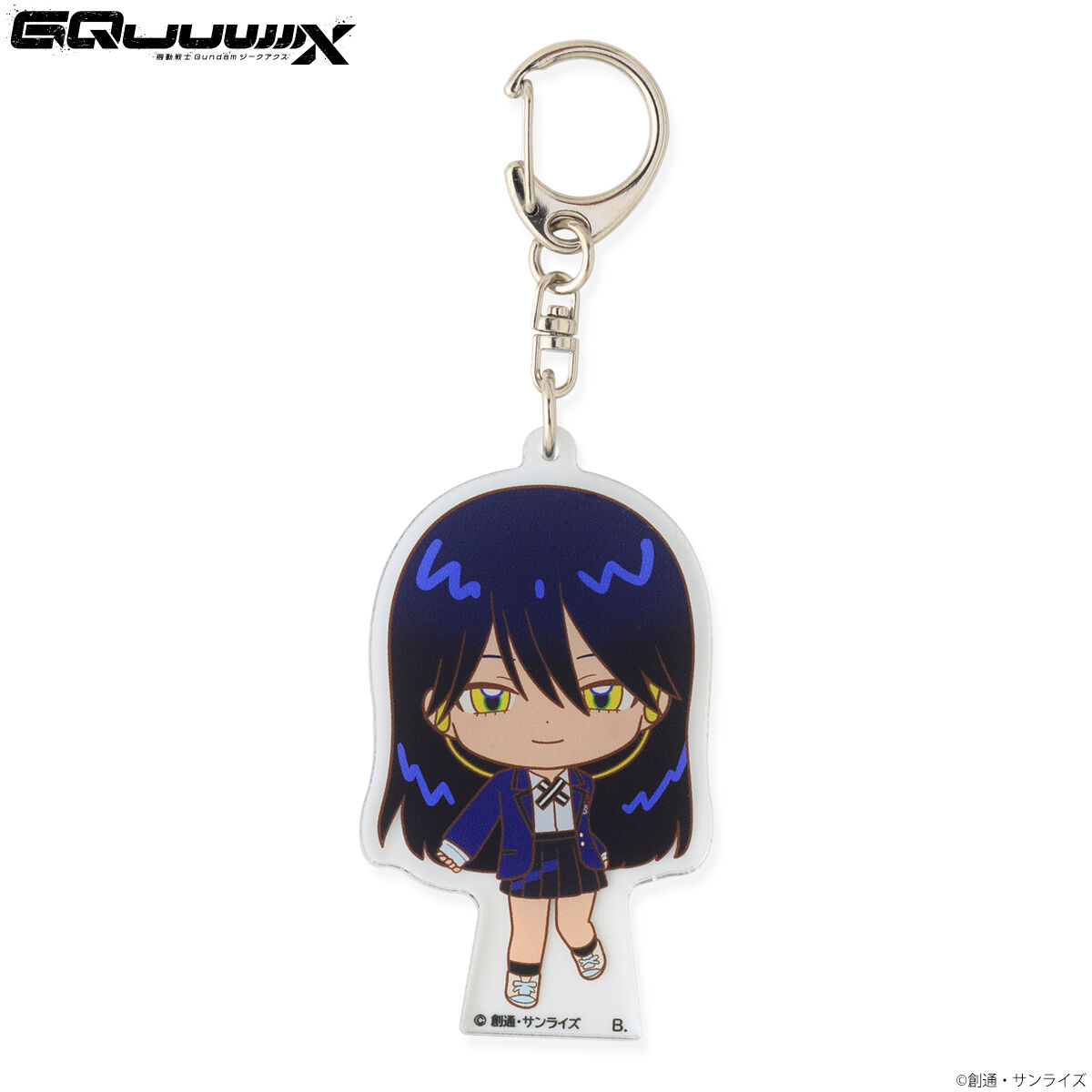 ハピクロ!】機動戦士Gundam GQuuuuuuX デフォルメアクリルチャーム(全