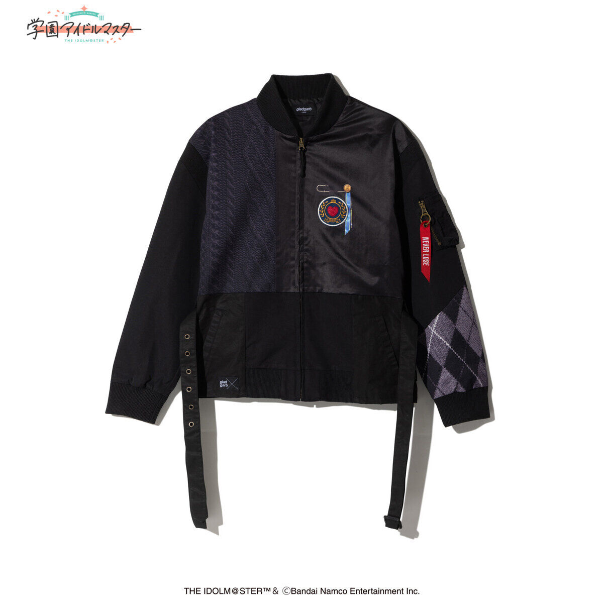 学園アイドルマスター×gladgarb CONTRAST BLOUSON 未使用 GG0125/IM01 : Contrast Blouson / コントラストブルゾン