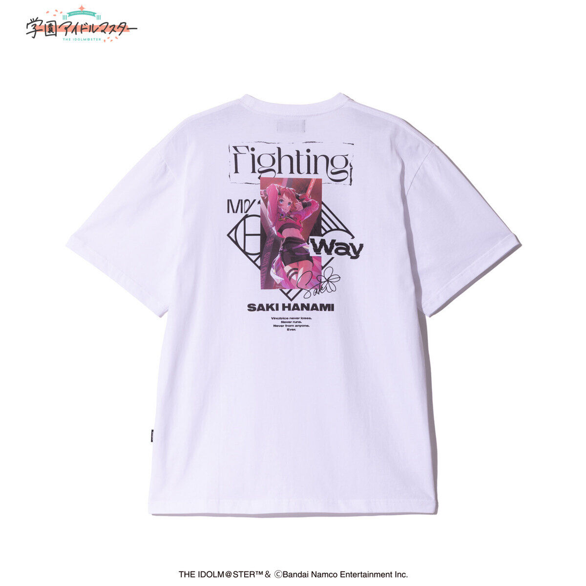学園アイドルマスター×gladgarb Fighting My Way Tee | 『アイドル