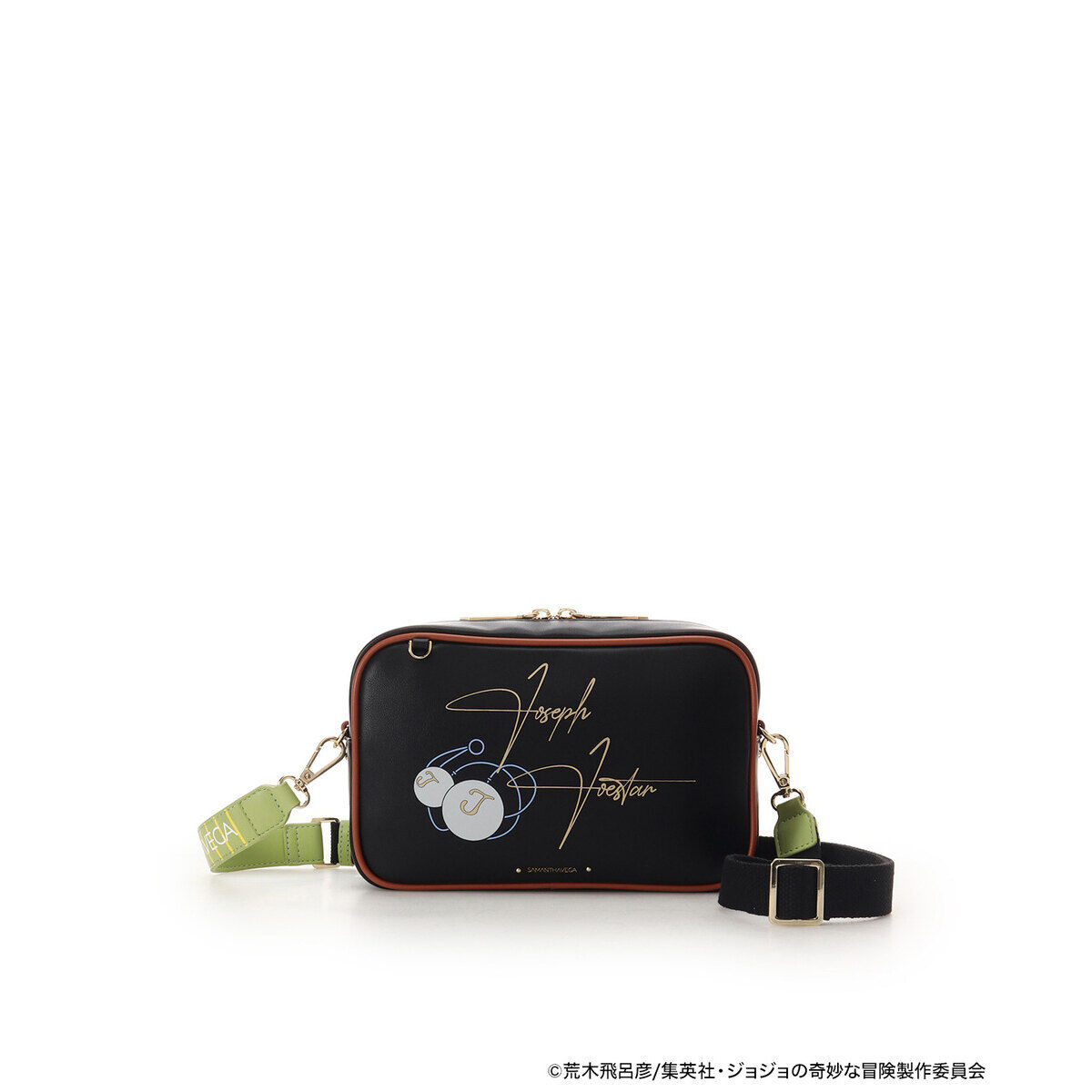 ジョジョの奇妙な冒険 戦闘潮流×SAMANTHAVEGA ロゴショルダーバッグ