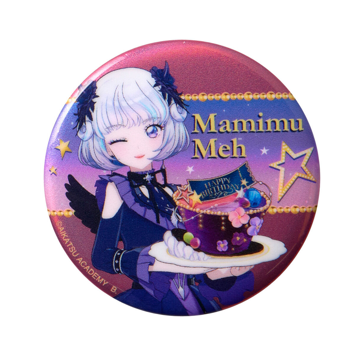 ハピクロ！】アイカツアカデミー！真未夢メエ バースデー記念ホロ缶