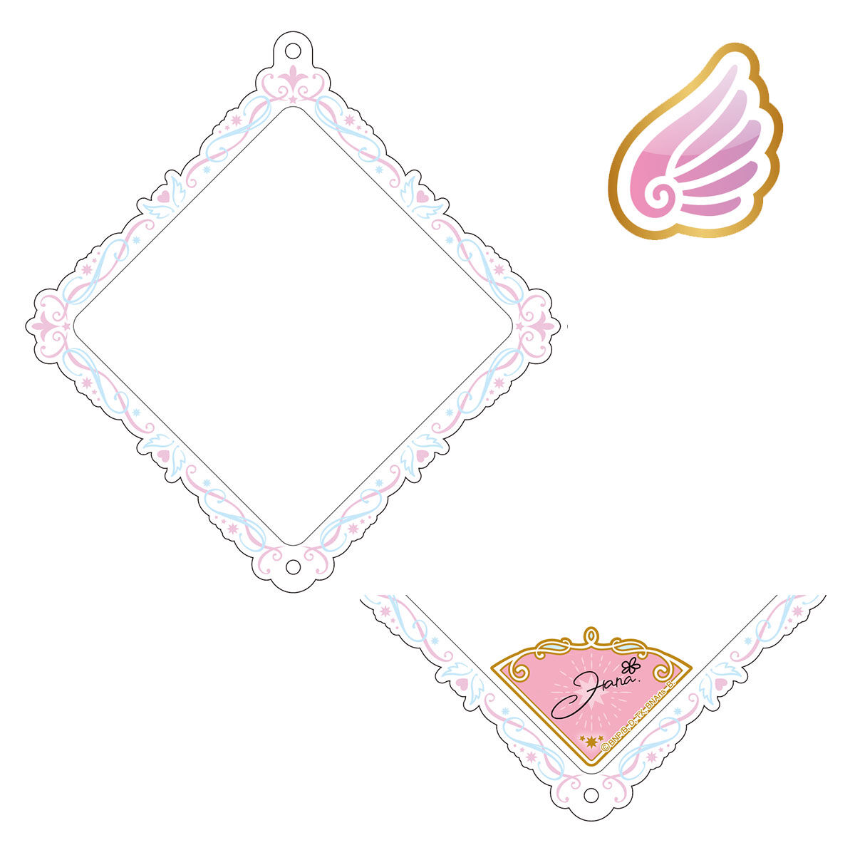 予約販売】かすたむめ～どチャーム スイングホルダー | アイカツ