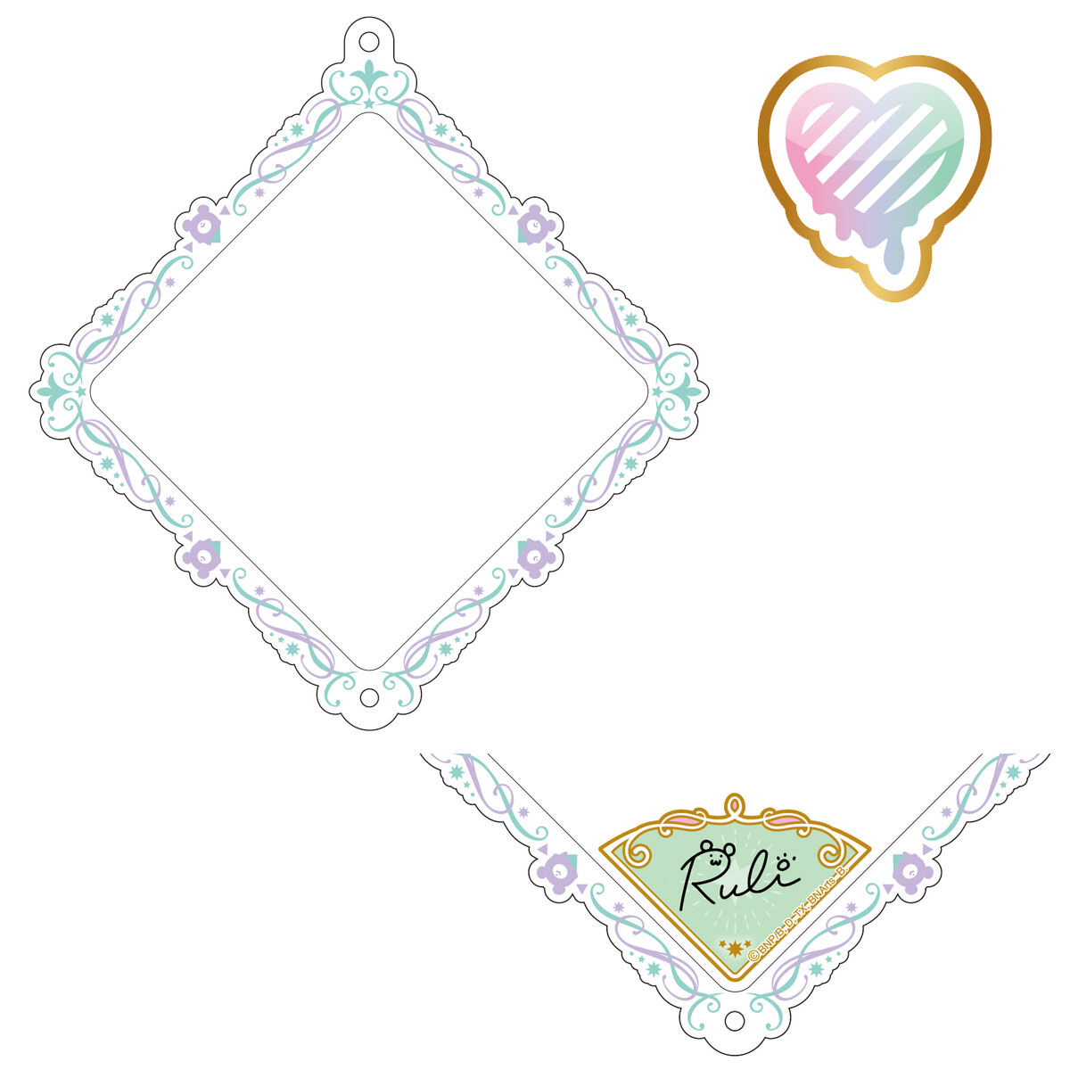 予約販売】かすたむめ～どチャーム スイングホルダー | アイカツ