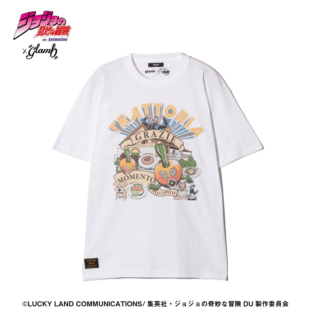 アニメ『ジョジョの奇妙な冒険 ダイヤモンドは砕けない』×glamb