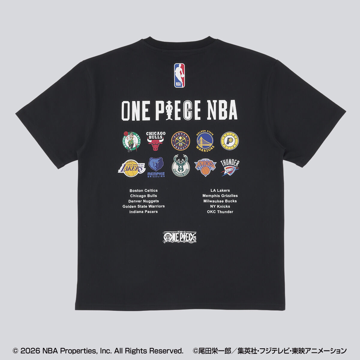 ONE PIECE × NBA T-Shirts (全7柄 各2色) | ONE PIECE（ワンピース