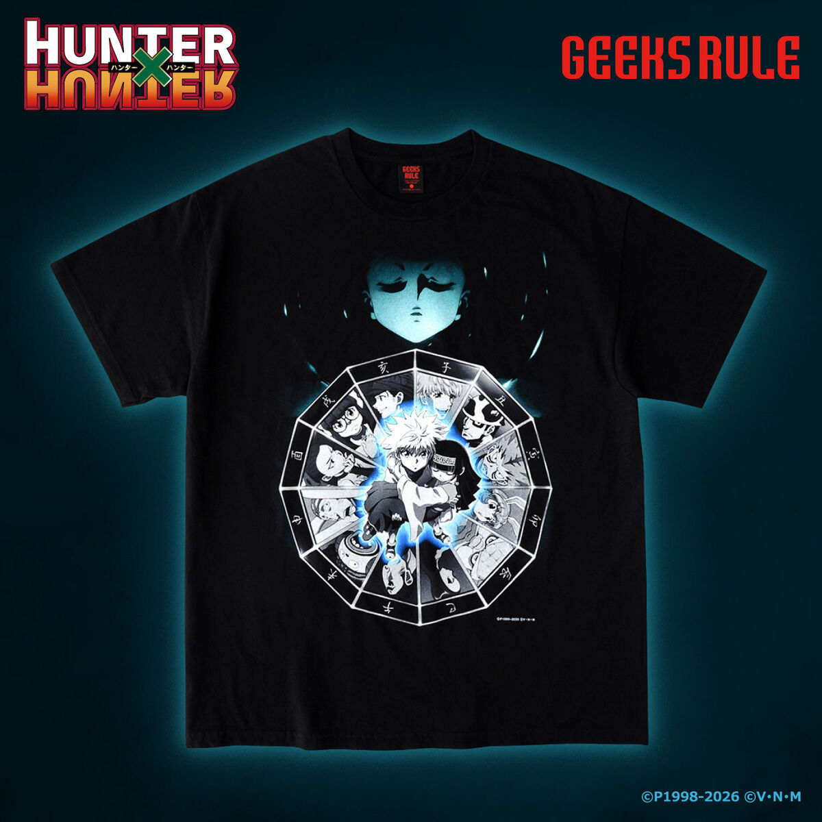 第5弾【HUNTER×HUNTER】×GEEKS RULEコラボTシャツ | HUNTER×HUNTER