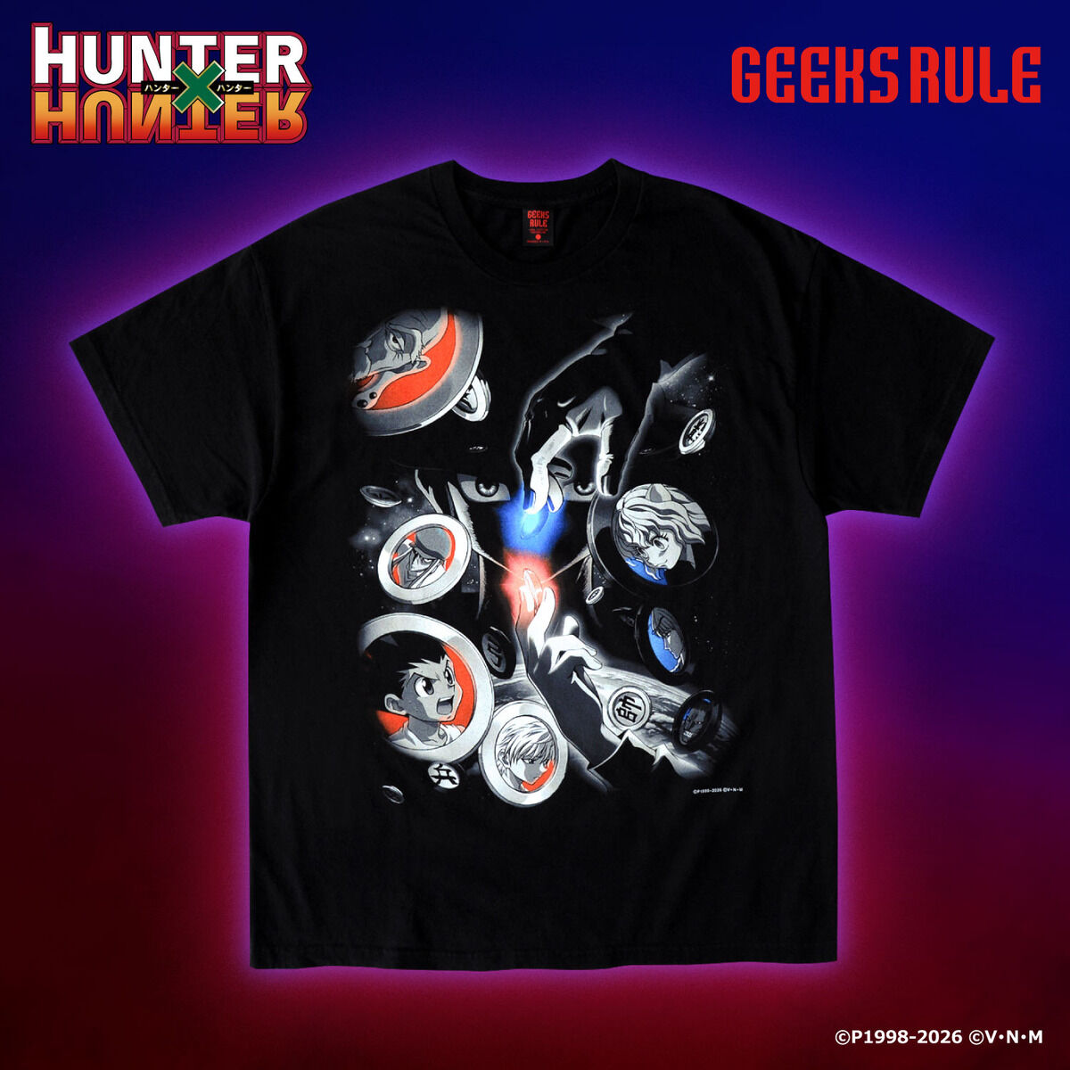 第5弾【HUNTER×HUNTER】×GEEKS RULEコラボTシャツ | HUNTER×HUNTER