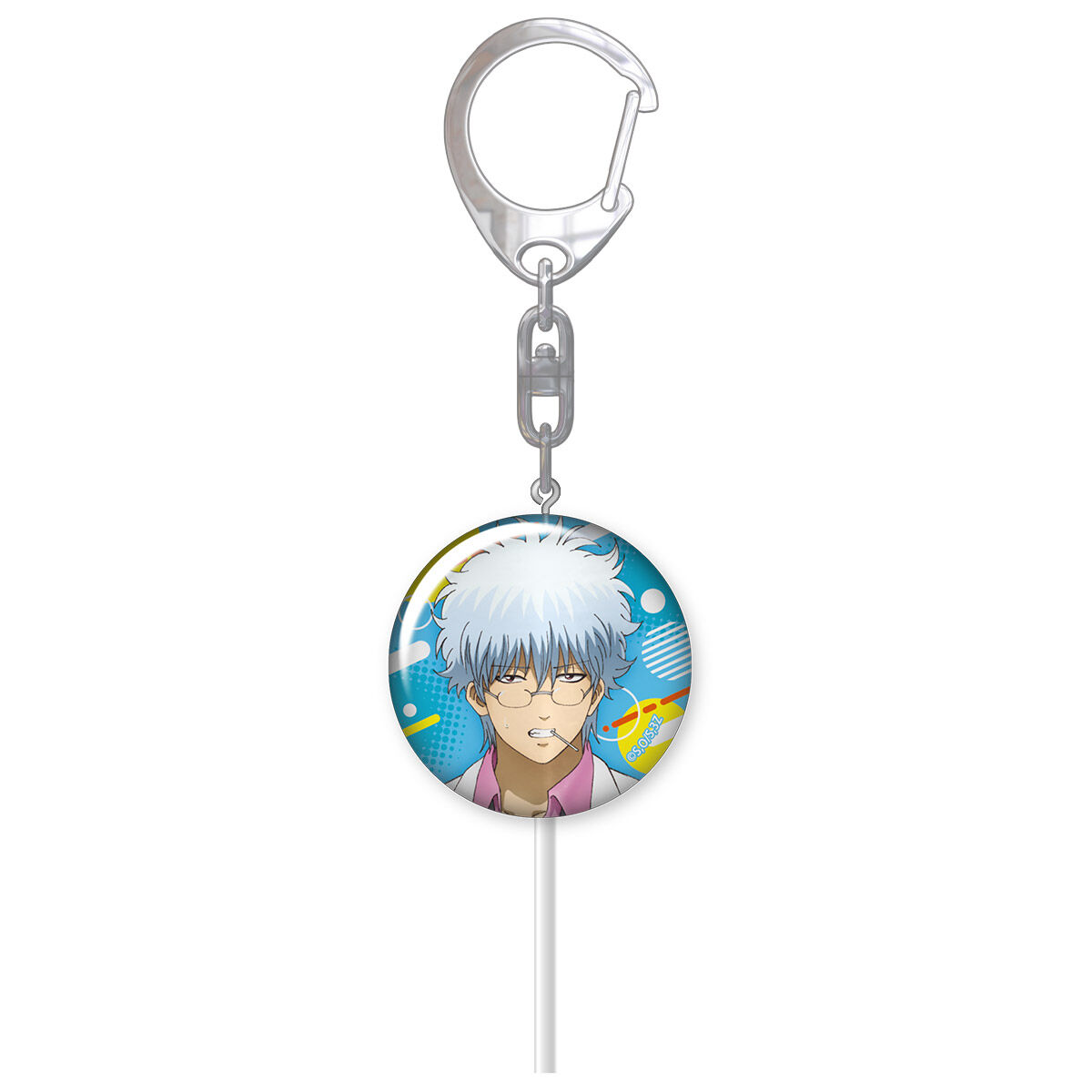 数量限定】3年Z組銀八先生 キャラポップストア キャンディキーホルダー