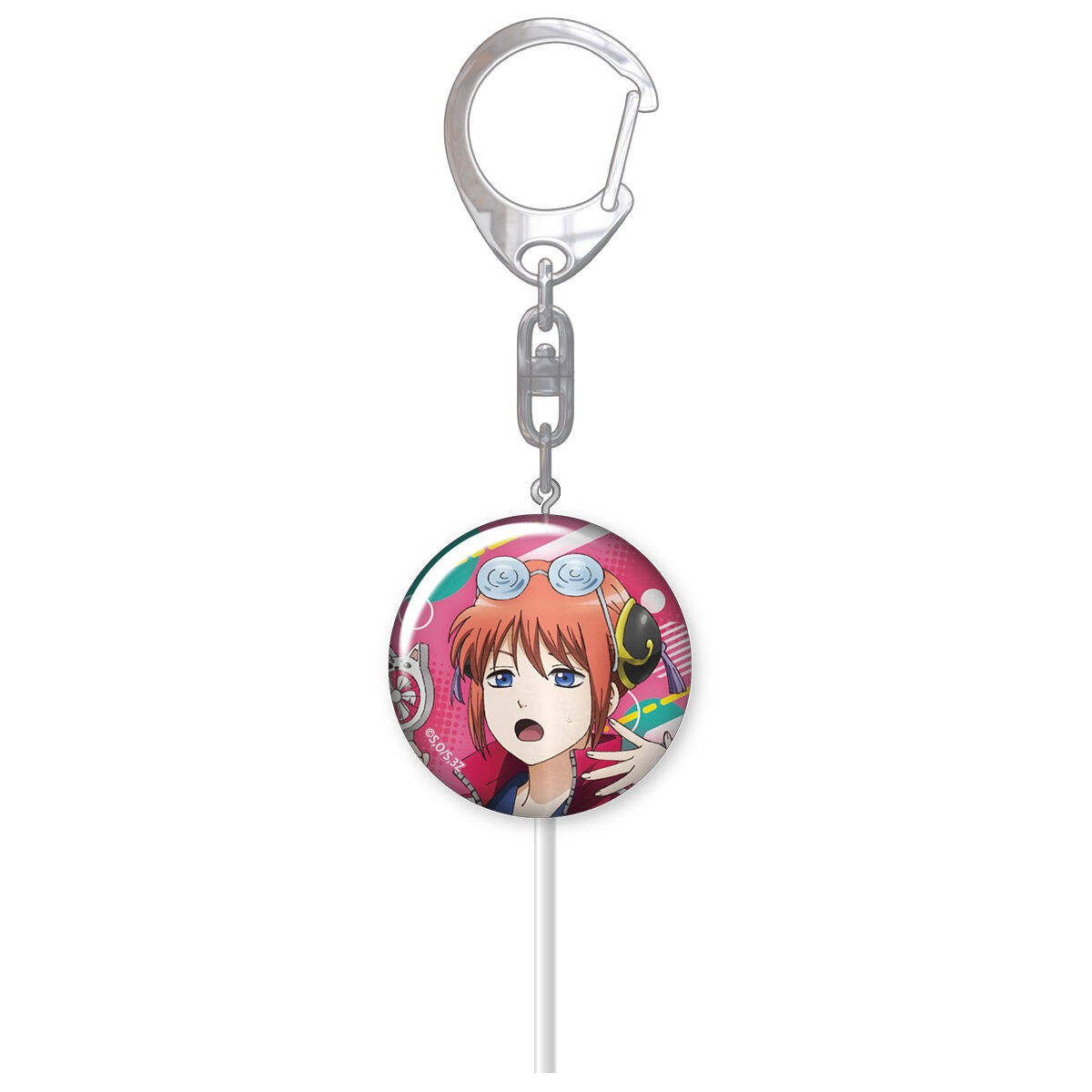 数量限定】3年Z組銀八先生 キャラポップストア キャンディキーホルダー